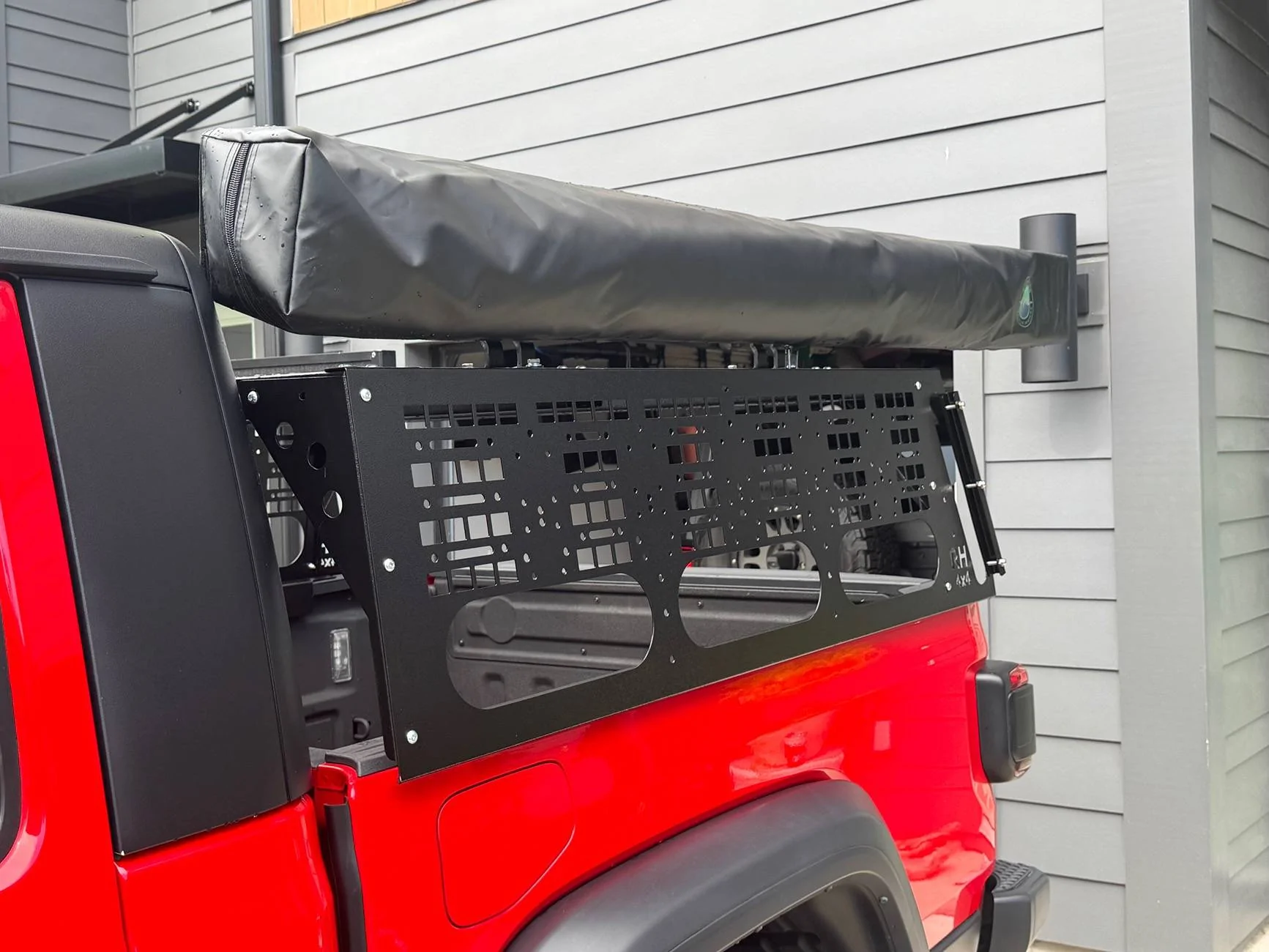 Jeep Gladiator Rock Hard 4x4 bed rack 270 deg awning IMG_1665