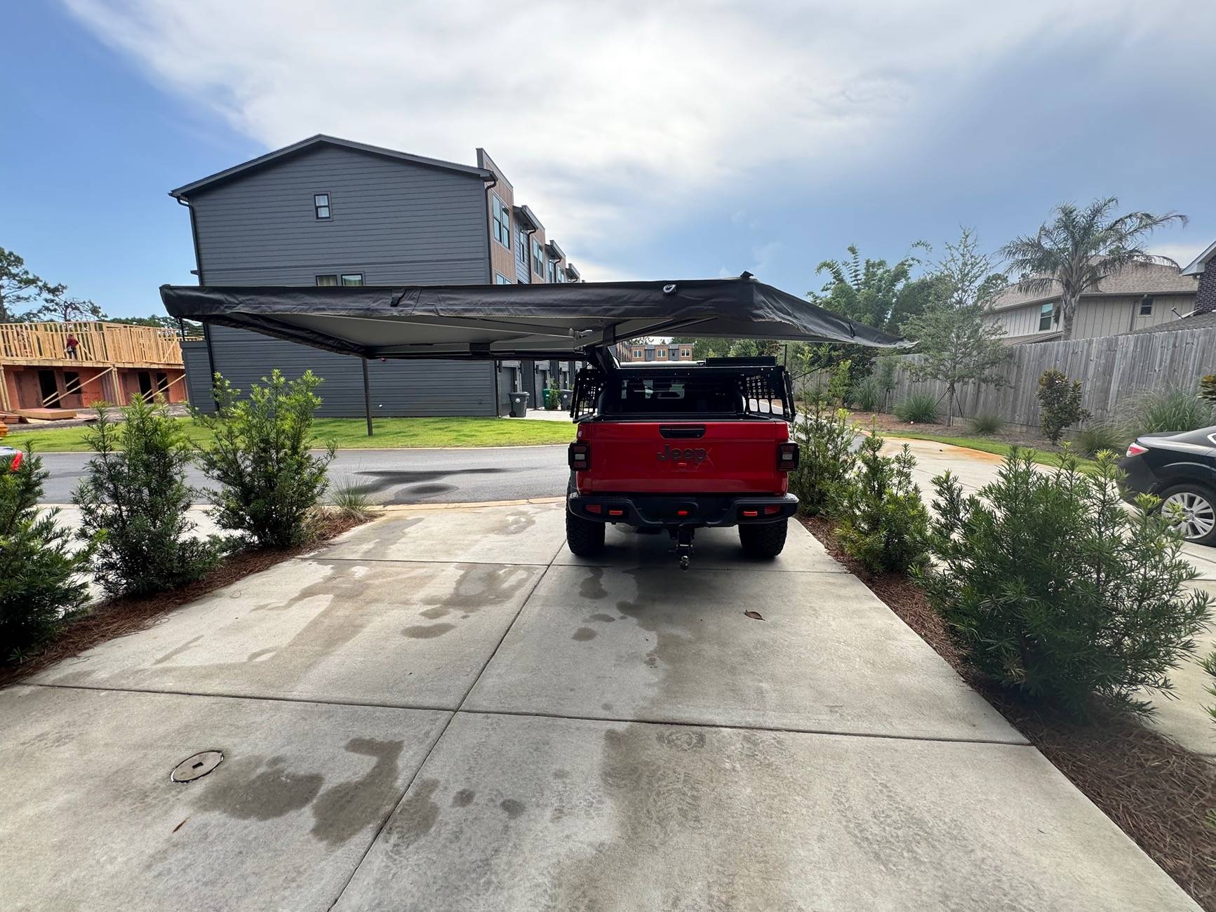 Jeep Gladiator Rock Hard 4x4 bed rack 270 deg awning IMG_1668