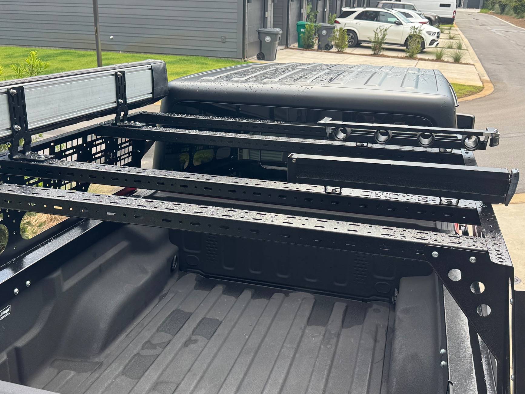 Jeep Gladiator Rock Hard 4x4 bed rack 270 deg awning IMG_1660