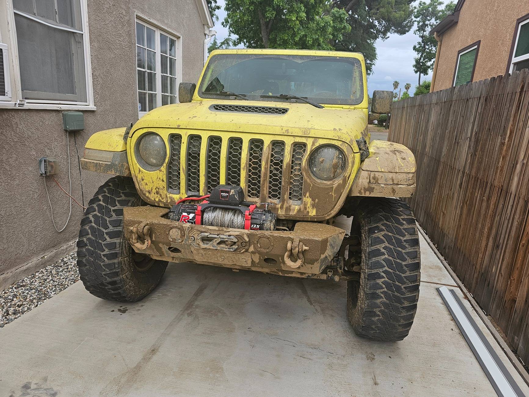 Jeep Gladiator How big of a winch do I really need? 20250427_162806