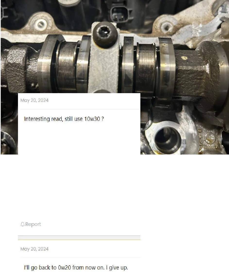 Jeep Gladiator Oil - going from 0w20 to 0w40 Screenshot 2025-06-21 150745