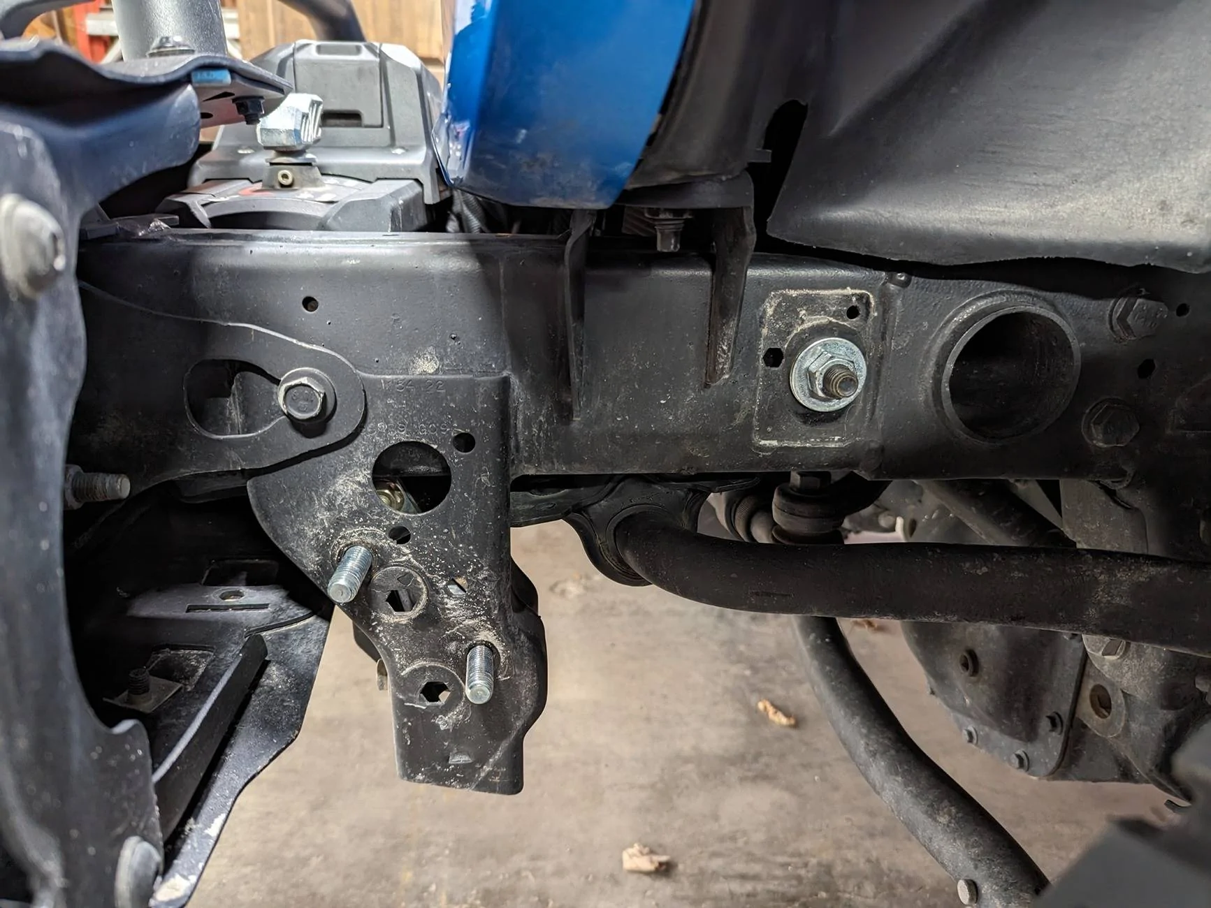 Jeep Gladiator Mojave shock reservoir relocating questions PXL_20240307_173246687