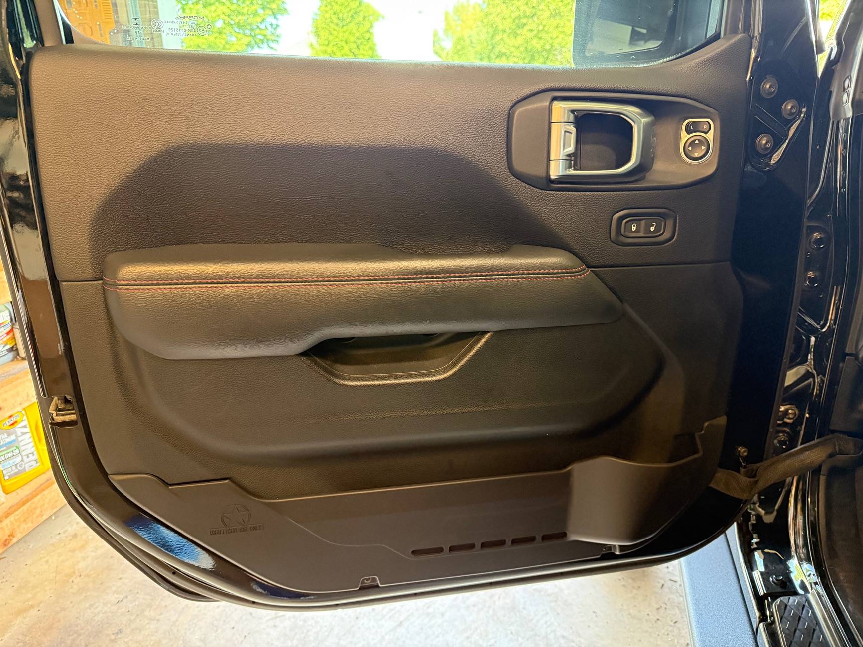 Jeep Gladiator Unofficial Use Only Door pockets IMG_2414