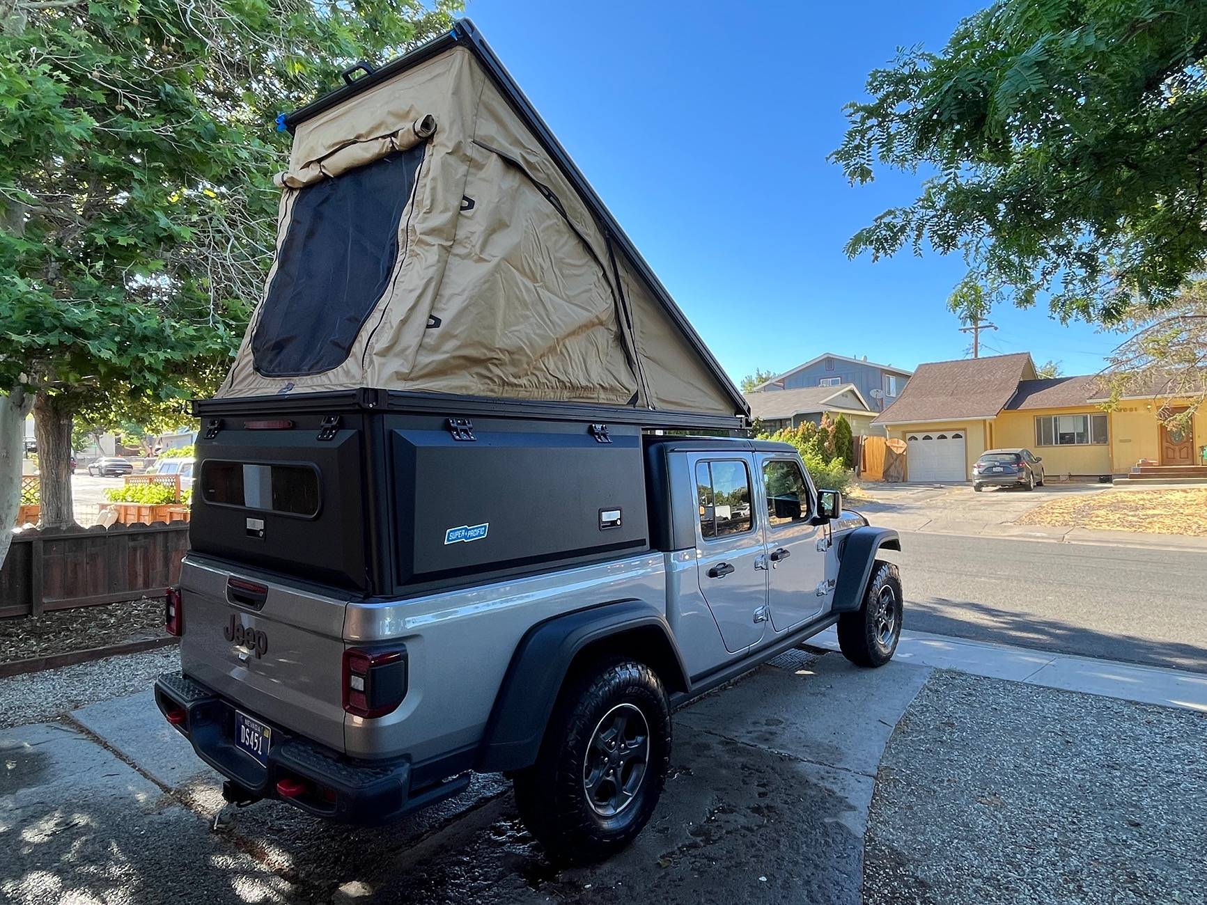 Jeep Gladiator For Sale: 2020 Jeep Gladiator Rubicon + Super Pacific X1 Camper ($43,000) Reno, NV IMG_0410