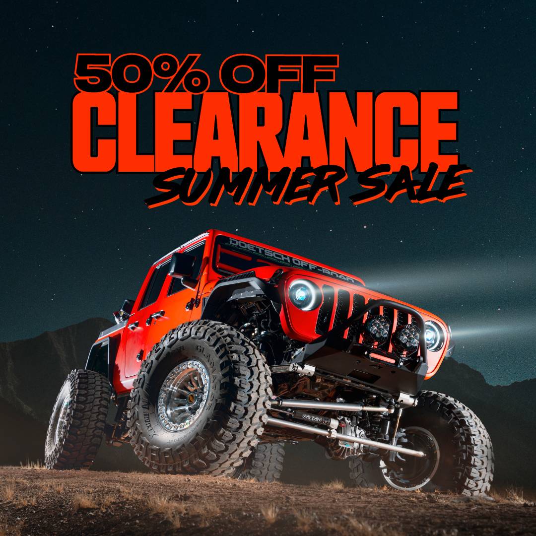 Jeep Gladiator 🔥 Oracle Lighting's Biggest Clearance Event — Up to 50% OFF! summerclearance-jt (1)