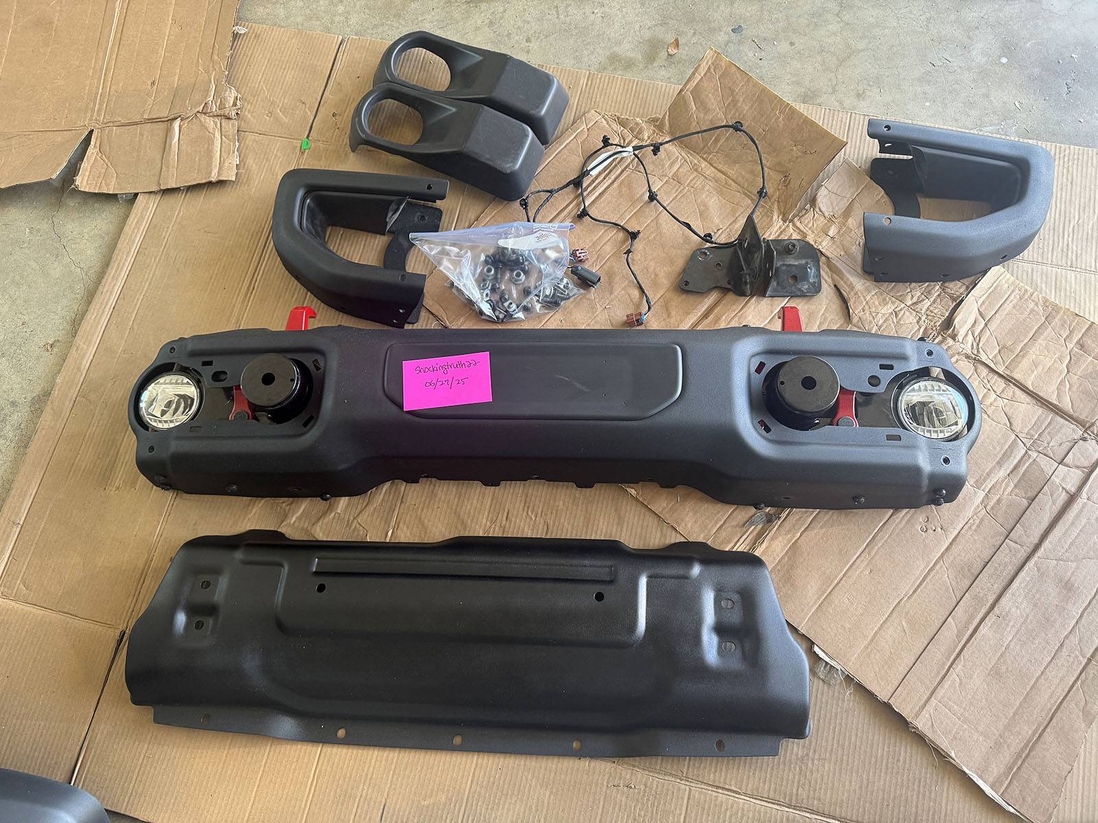 Jeep Gladiator Full Mopar Steel Bumper & Skid Plate IMG_6536