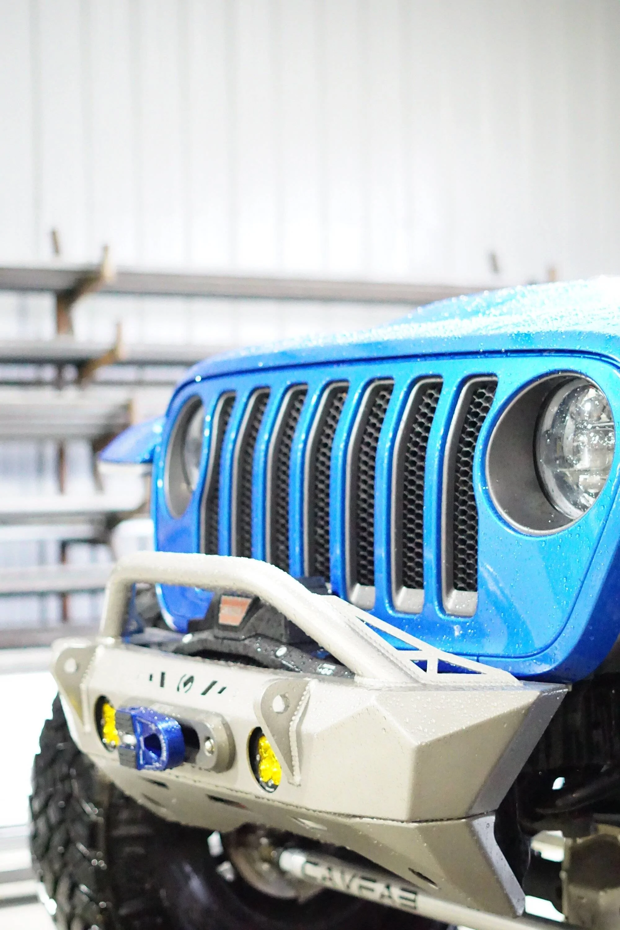 Jeep Gladiator CavFab Predator Series Recessed Winch Bumper DSC03155