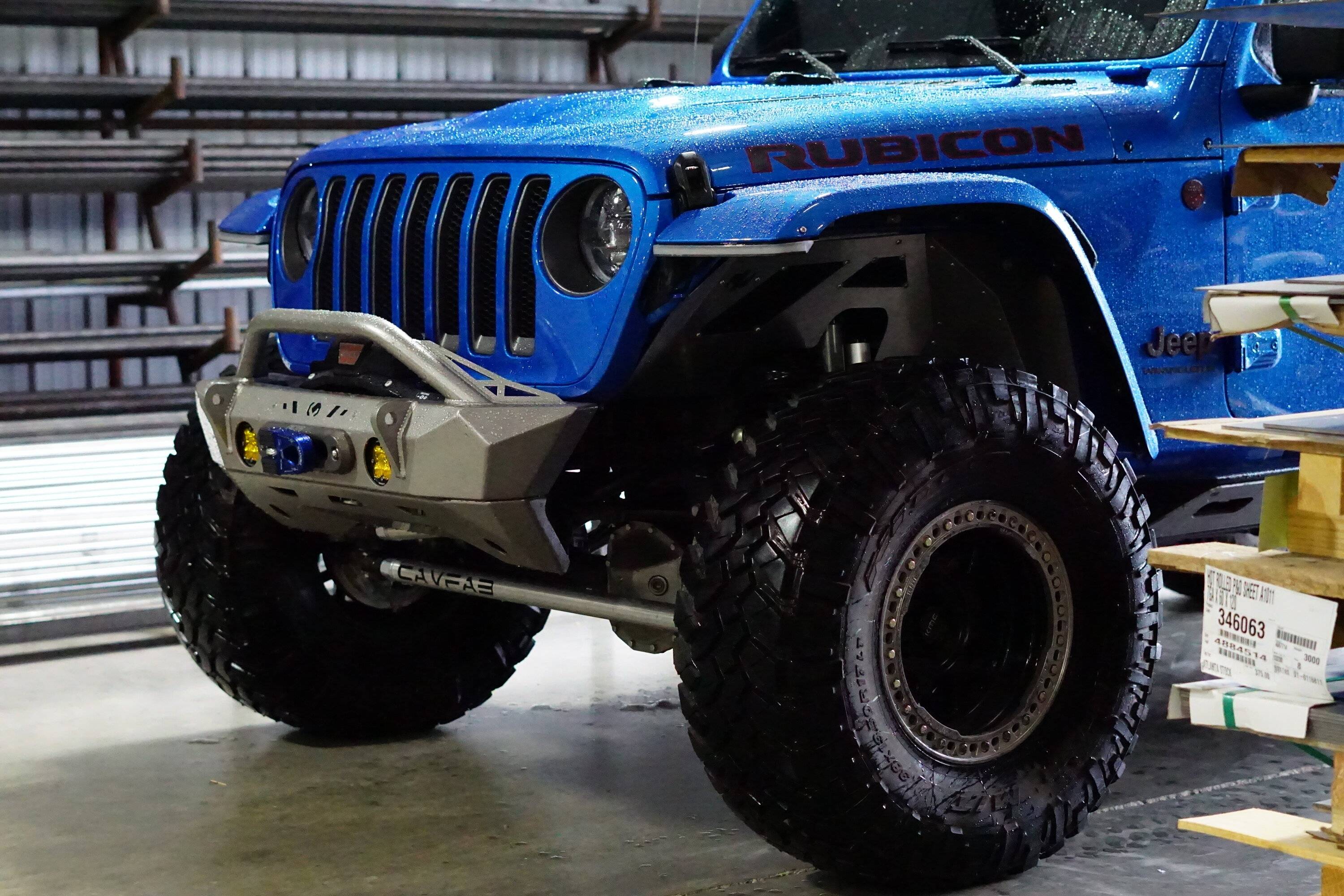 Jeep Gladiator CavFab Predator Series Recessed Winch Bumper DSC03149