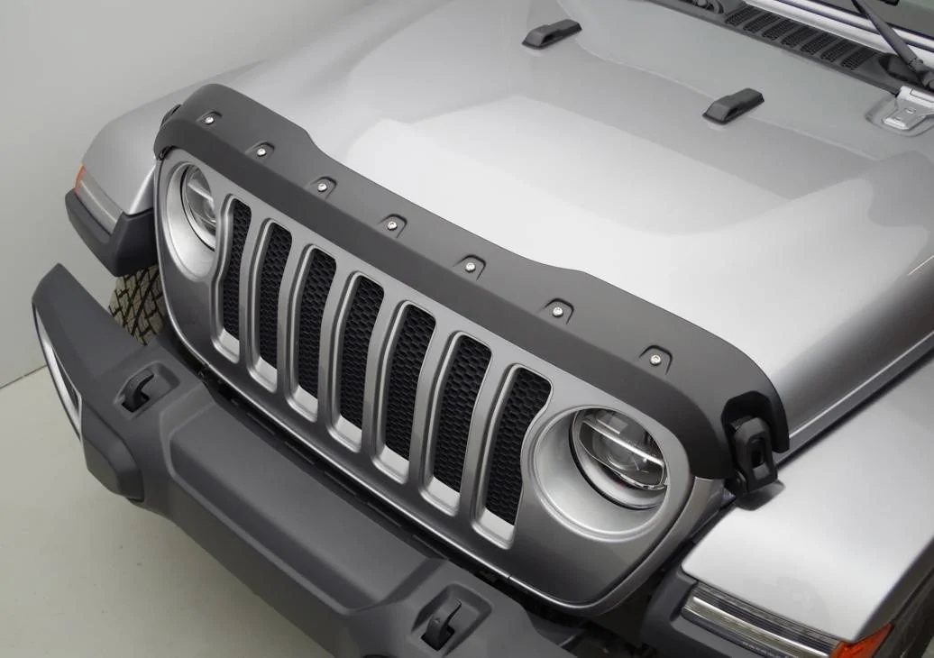 Jeep Gladiator Bolt-on Hood Deflectors not for Mojave Gladiator—WHY? Jeep-Wrangler-JL-2018-Tough-Guard-Part-7W18-Banner