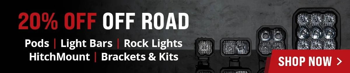 Jeep Gladiator 20% OFF Lighting Products | Summer Sale | 6/30-7/8 RJFG1YS