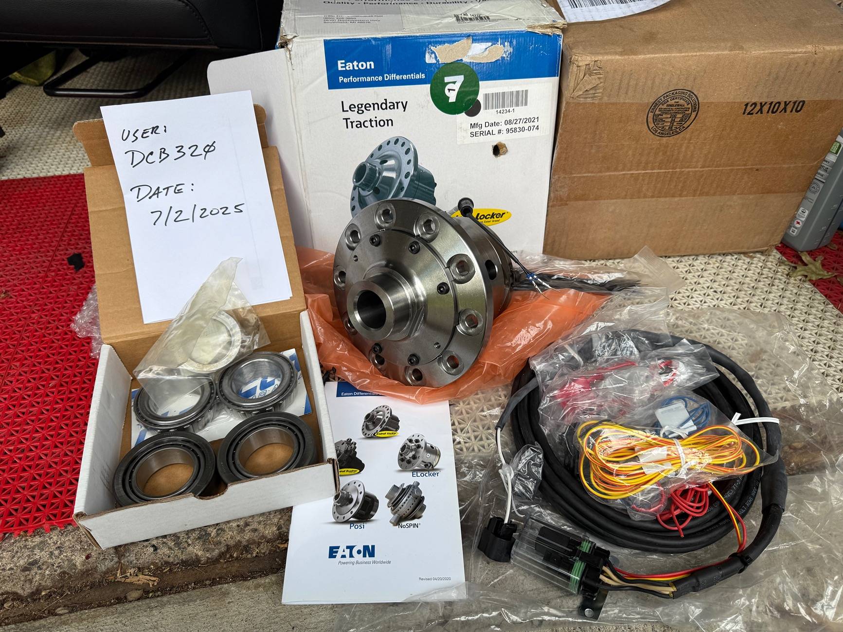 Jeep Gladiator Eaton E-Locker 14234-1 for Gladiators with 32 spline axles IMG_2432