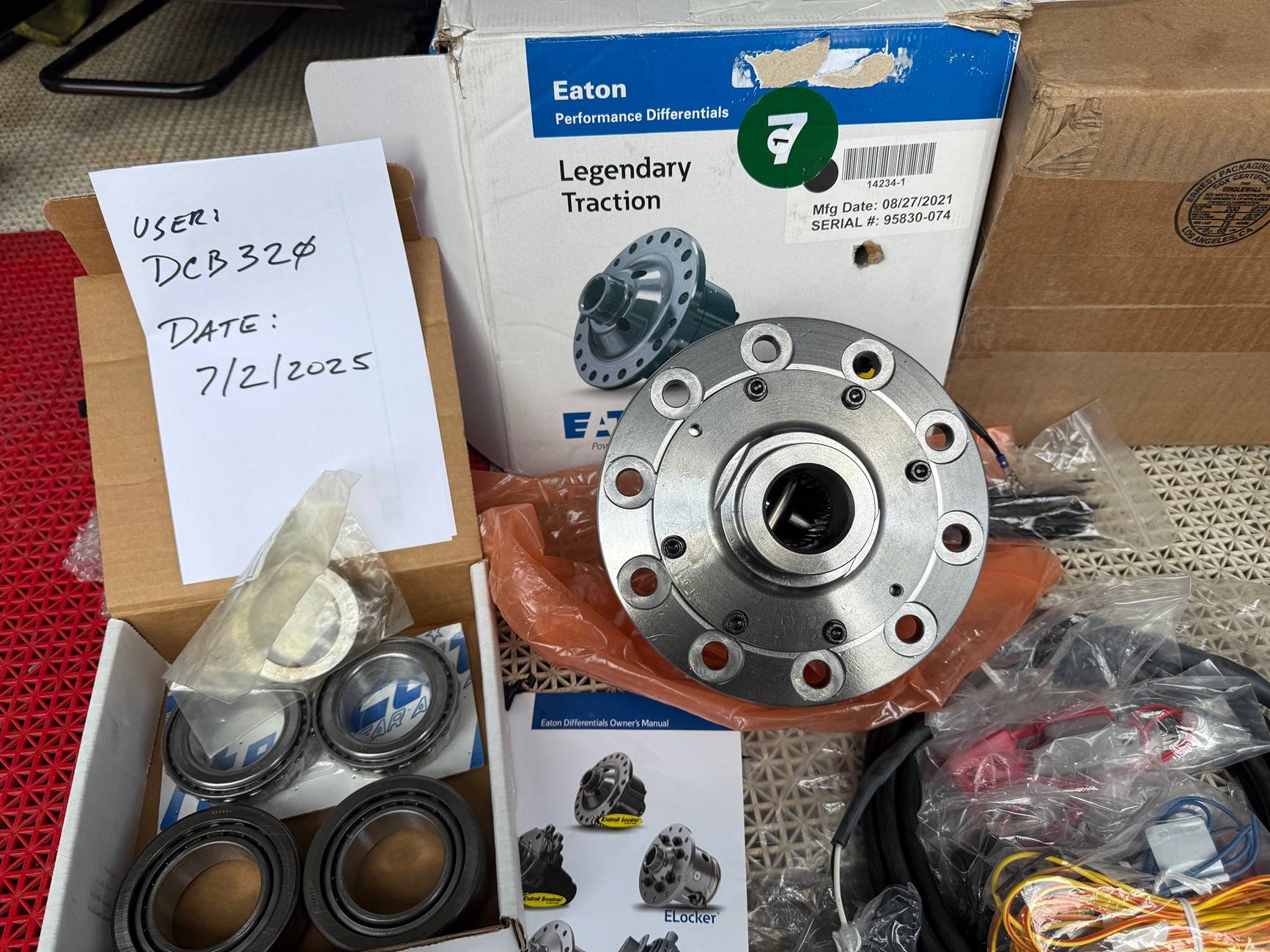 Jeep Gladiator Eaton E-Locker 14234-1 for Gladiators with 32 spline axles IMG_2433