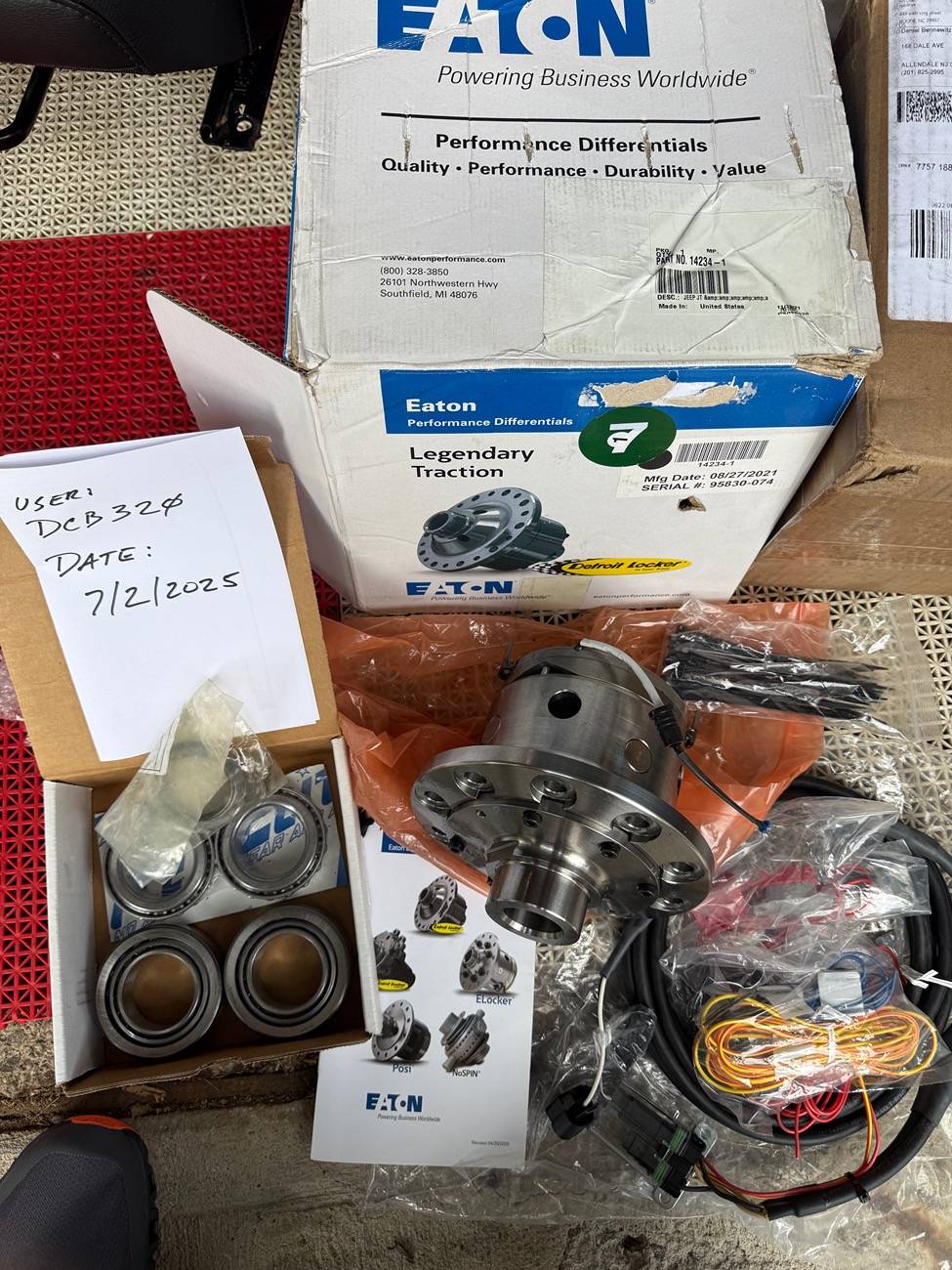 Jeep Gladiator Eaton E-Locker 14234-1 for Gladiators with 32 spline axles IMG_2434