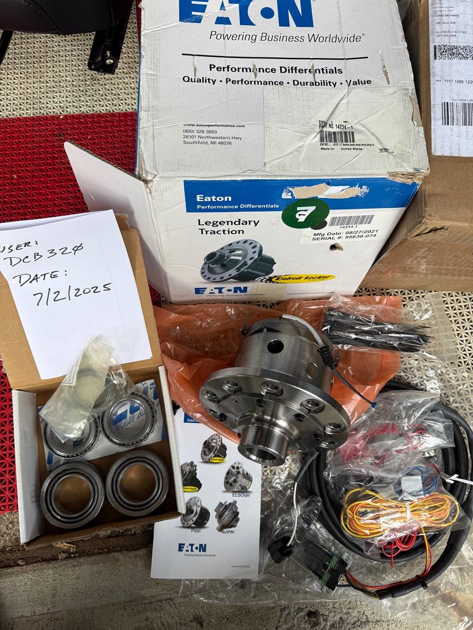 Jeep Gladiator Eaton E-Locker 14234-1 for Gladiators with 32 spline axles IMG_2435