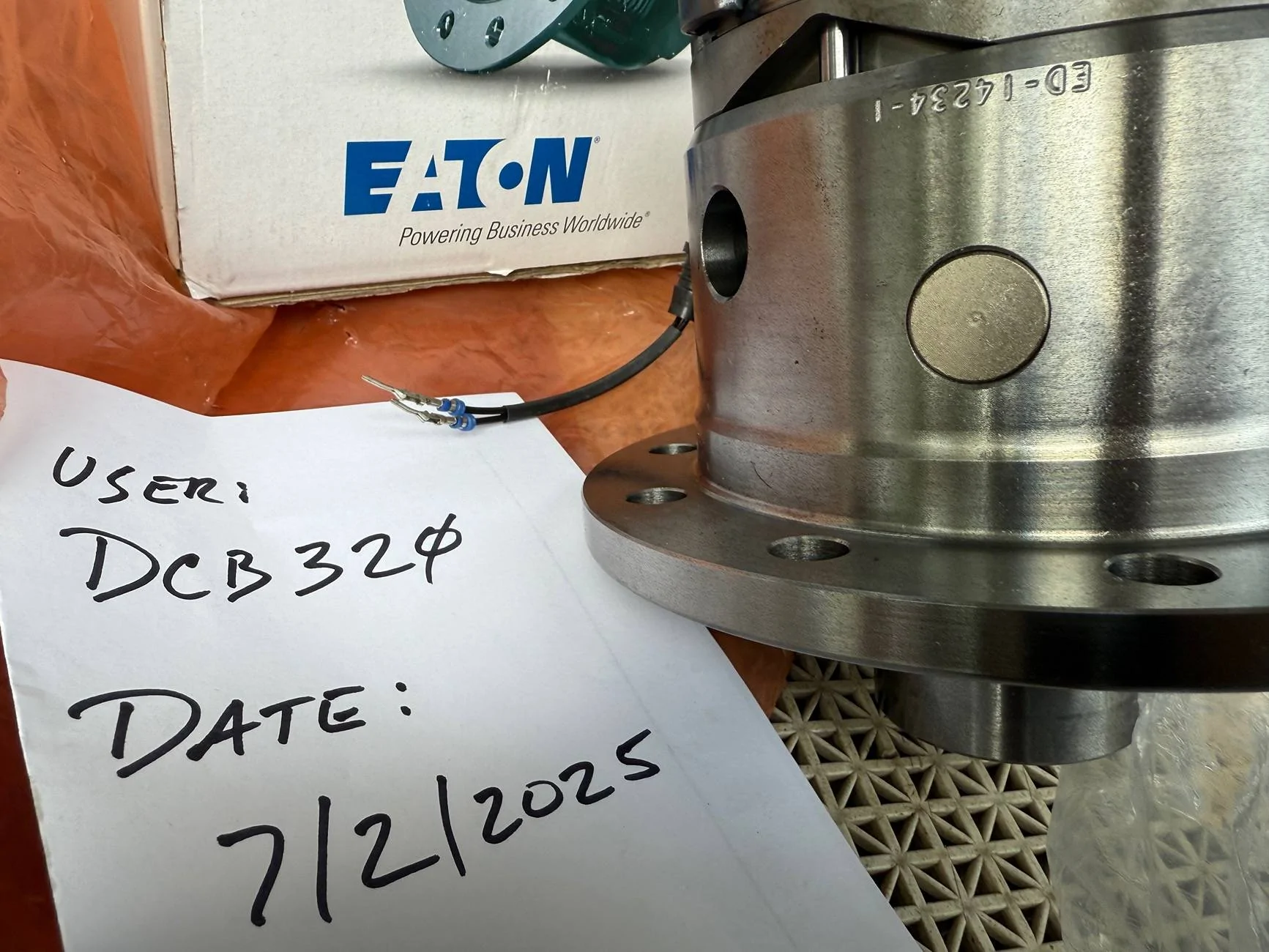 Jeep Gladiator Eaton E-Locker 14234-1 for Gladiators with 32 spline axles IMG_2439