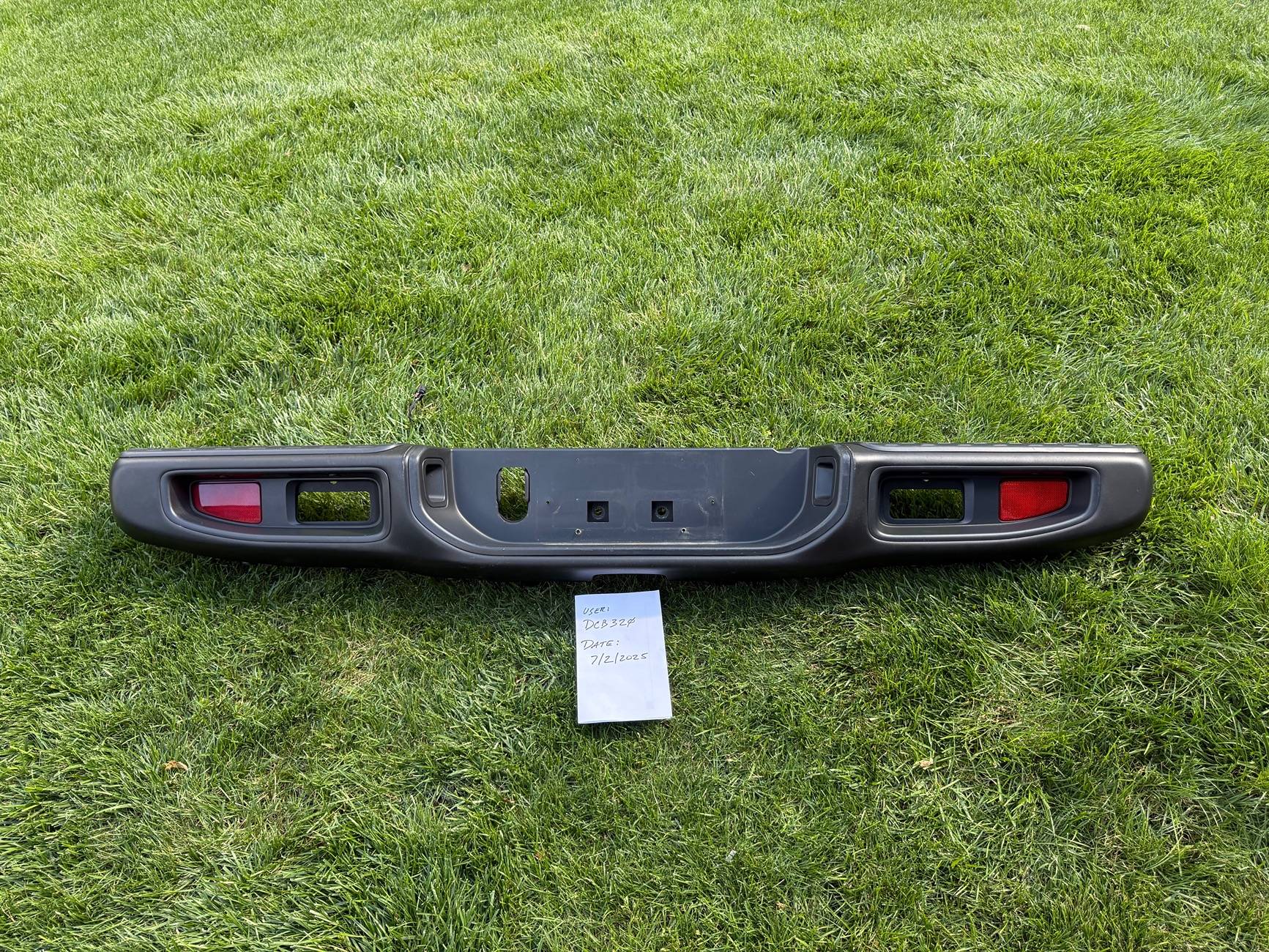 Jeep Gladiator Gladiator Rubicon steel rear bumper IMG_2454