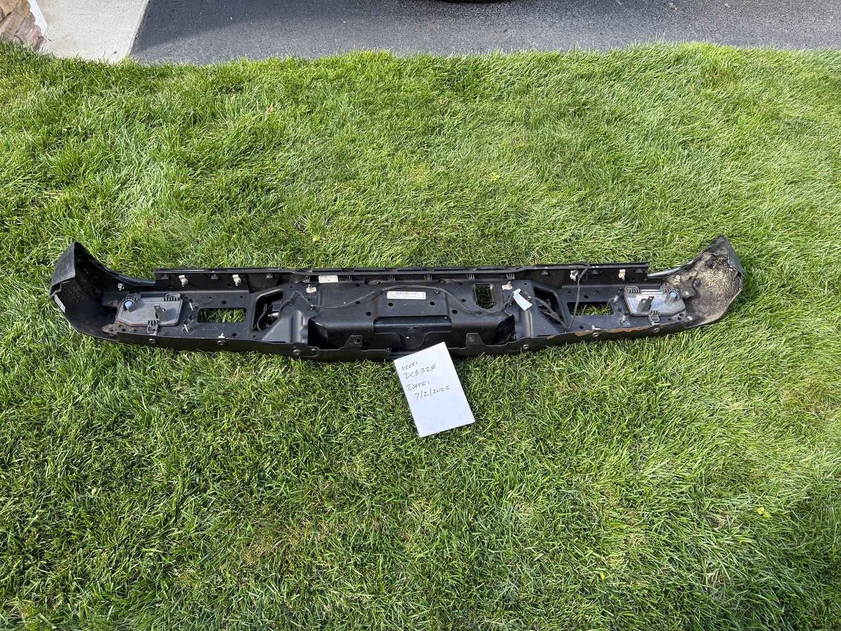 Jeep Gladiator Gladiator Rubicon steel rear bumper IMG_2455