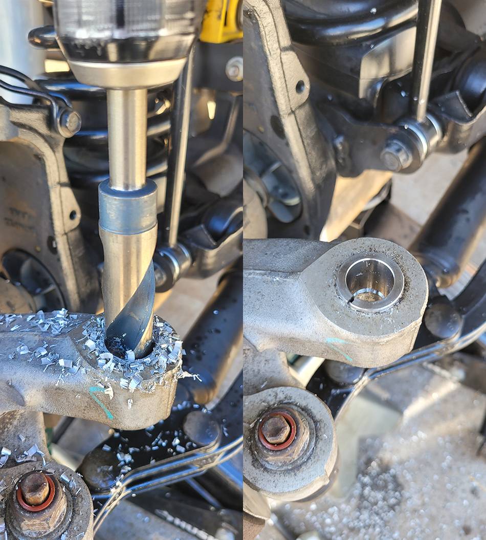 Jeep Gladiator Drilling Knuckles drilled-knuckle