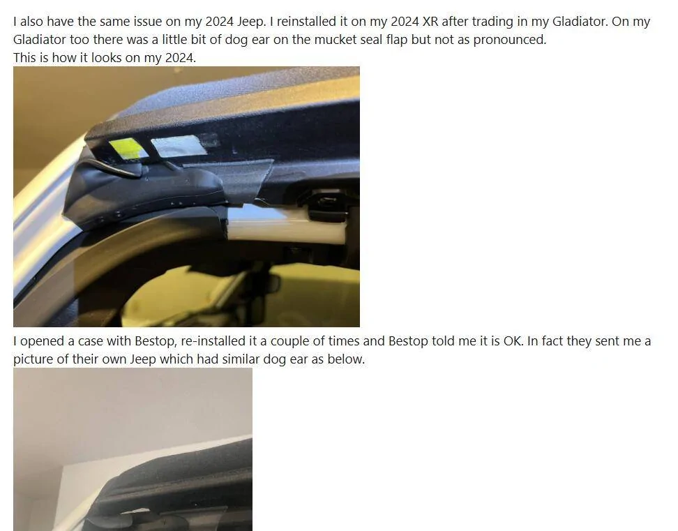 Jeep Gladiator Sunrider owners - MY mess-up, or theirs? 1751576217496-0q