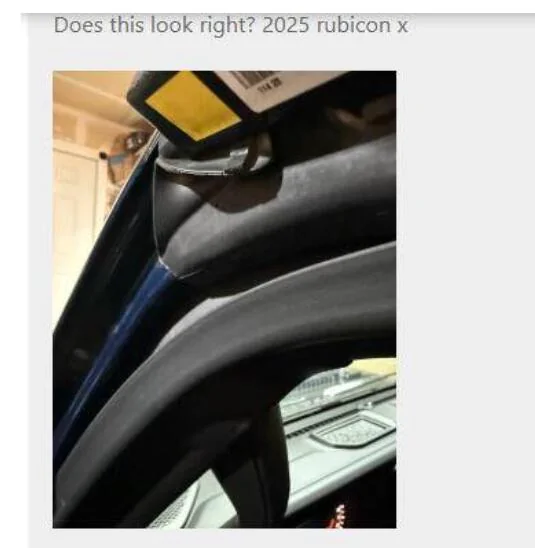 Jeep Gladiator Sunrider owners - MY mess-up, or theirs? 1751579700191-1c