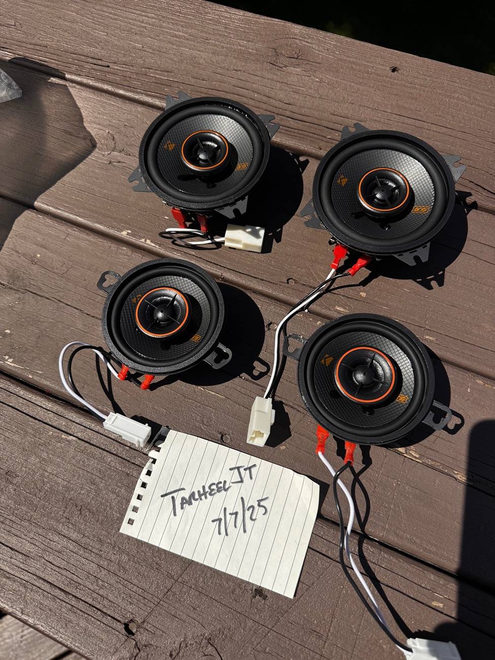 Jeep Gladiator FS - Kicker Speakers - KSC-350 (PAIR) and KSC-40 (pair) IMG_0145