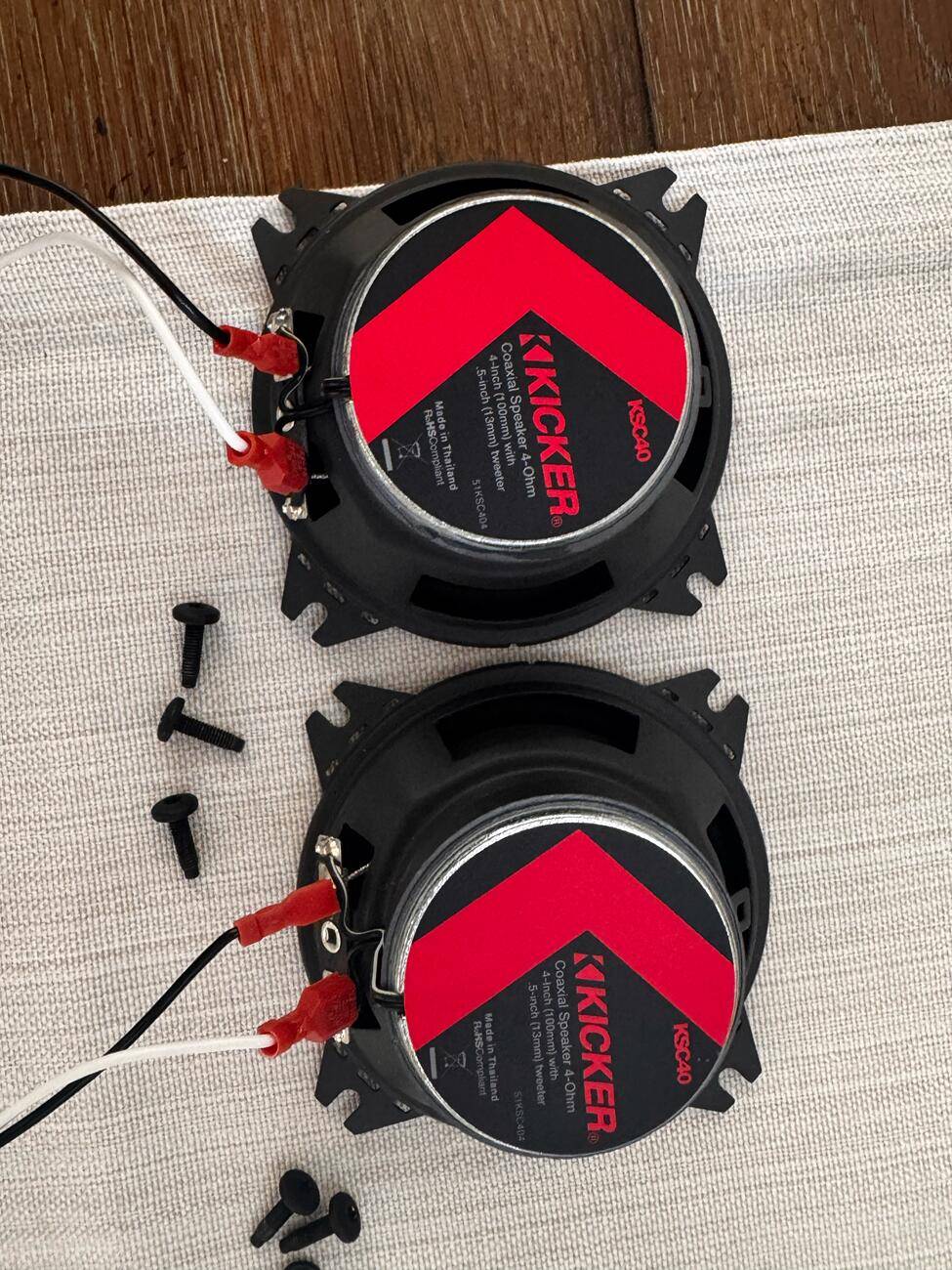 Jeep Gladiator FS - Kicker Speakers - KSC-350 (PAIR) and KSC-40 (pair) tempImageZcINIn