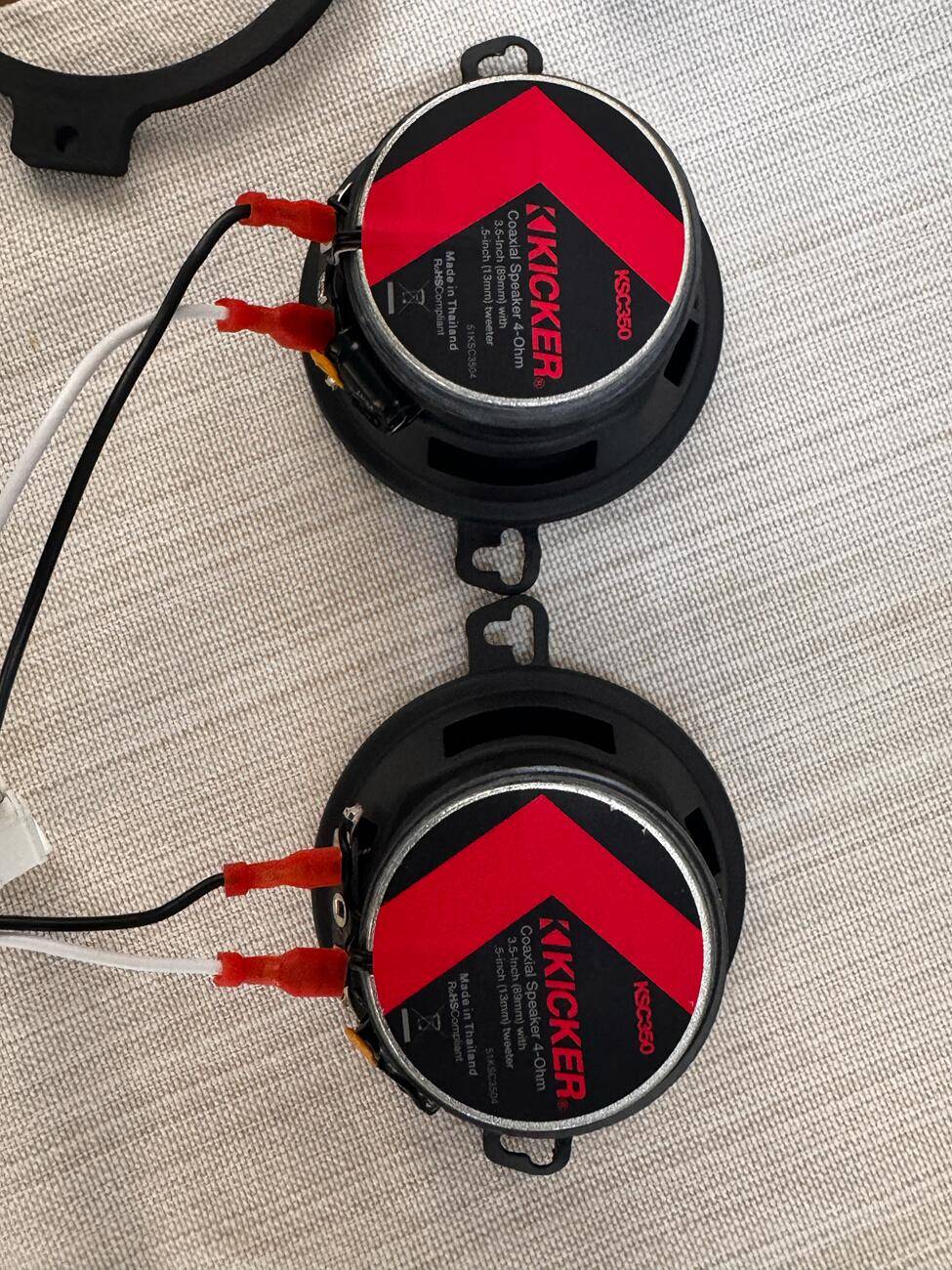 Jeep Gladiator FS - Kicker Speakers - KSC-350 (PAIR) and KSC-40 (pair) tempImageN6PpZA