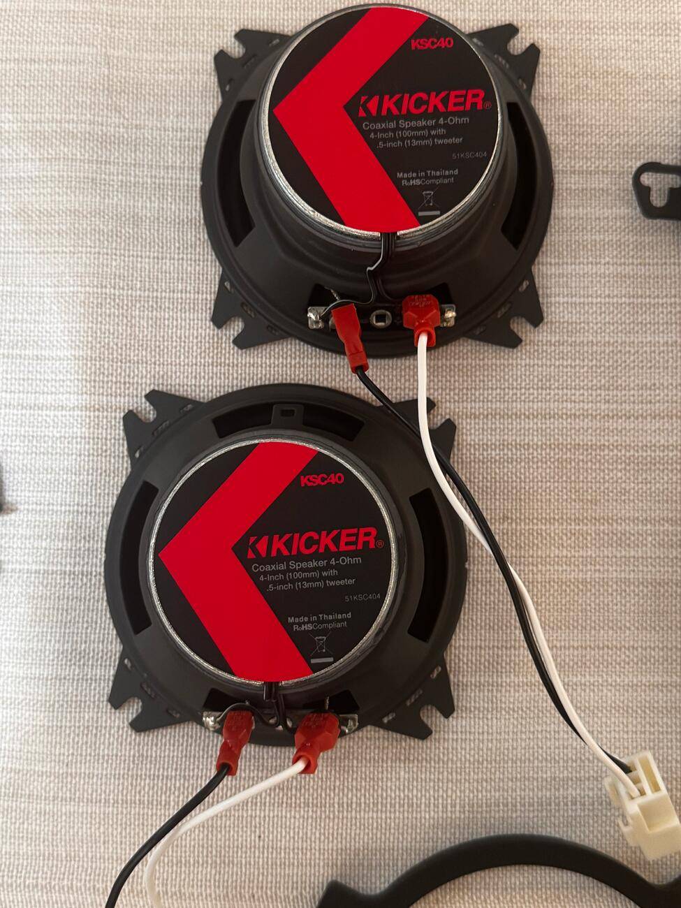 Jeep Gladiator FS - Kicker Speakers - KSC-350 (PAIR) and KSC-40 (pair) tempImageTlR1VK