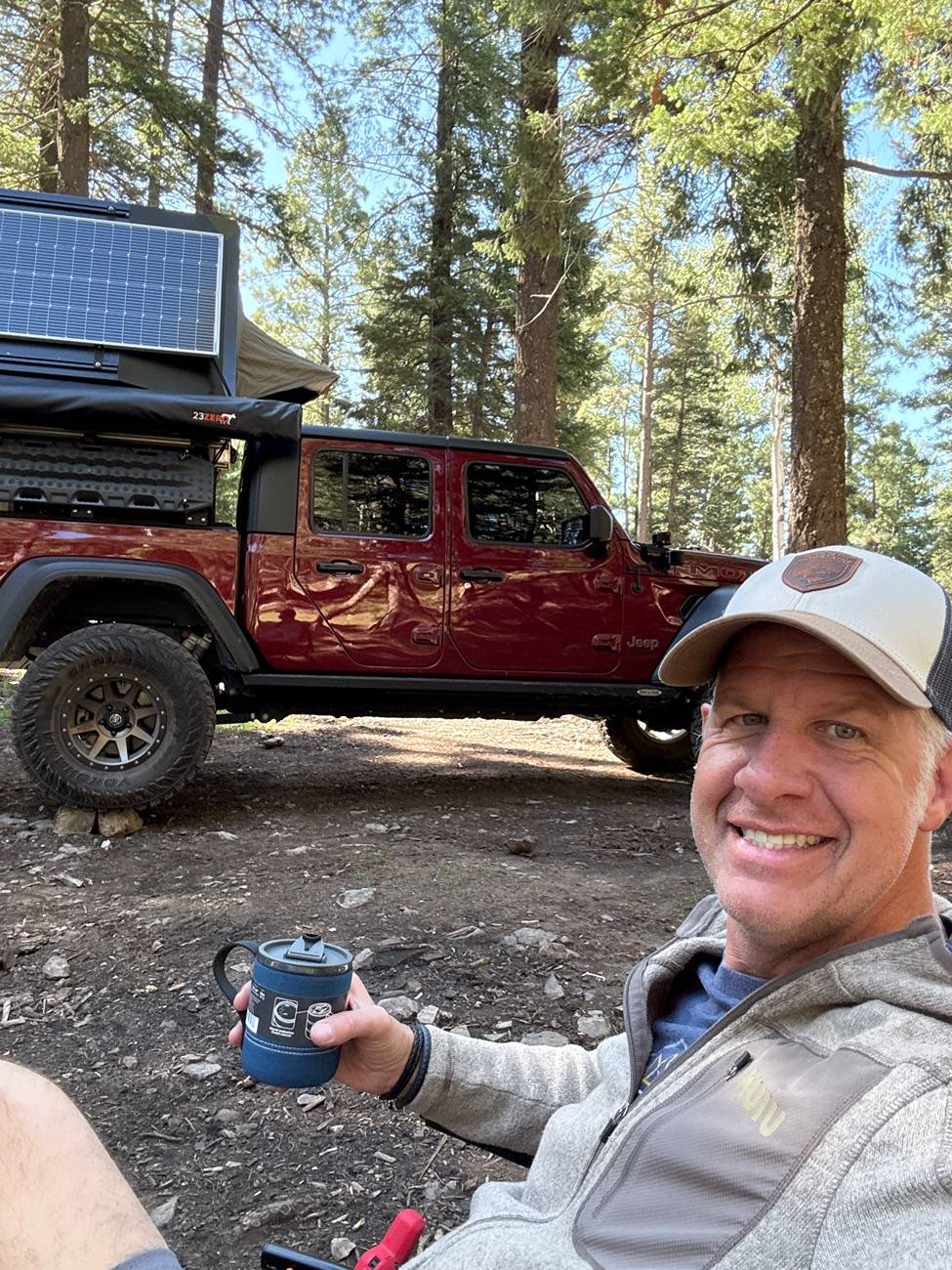 Jeep Gladiator Overlanding ASMR - Exploring the Backcountry Mountains for a High Country Dispersed Camp IMG_7894