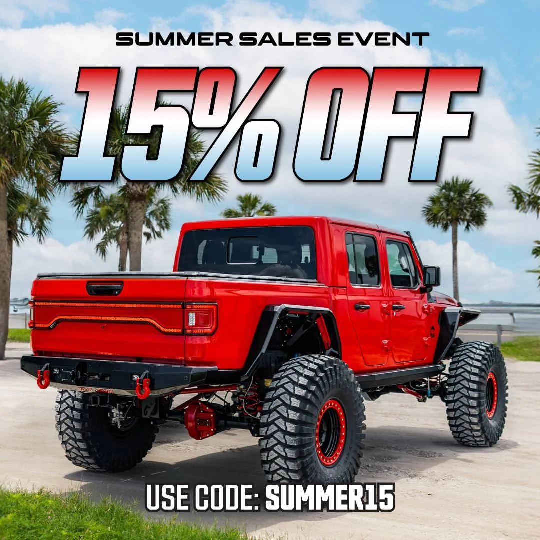 Jeep Gladiator ⏳ Last Chance: 15% Off Ends Tonight! summersalesevent-social