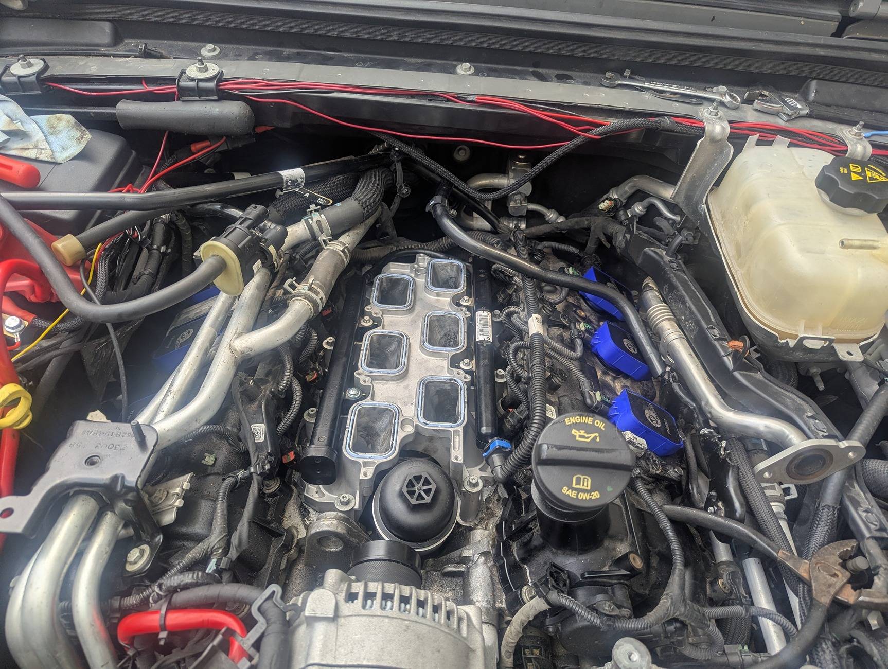 Jeep Gladiator Finally got er done! Metal intake installed