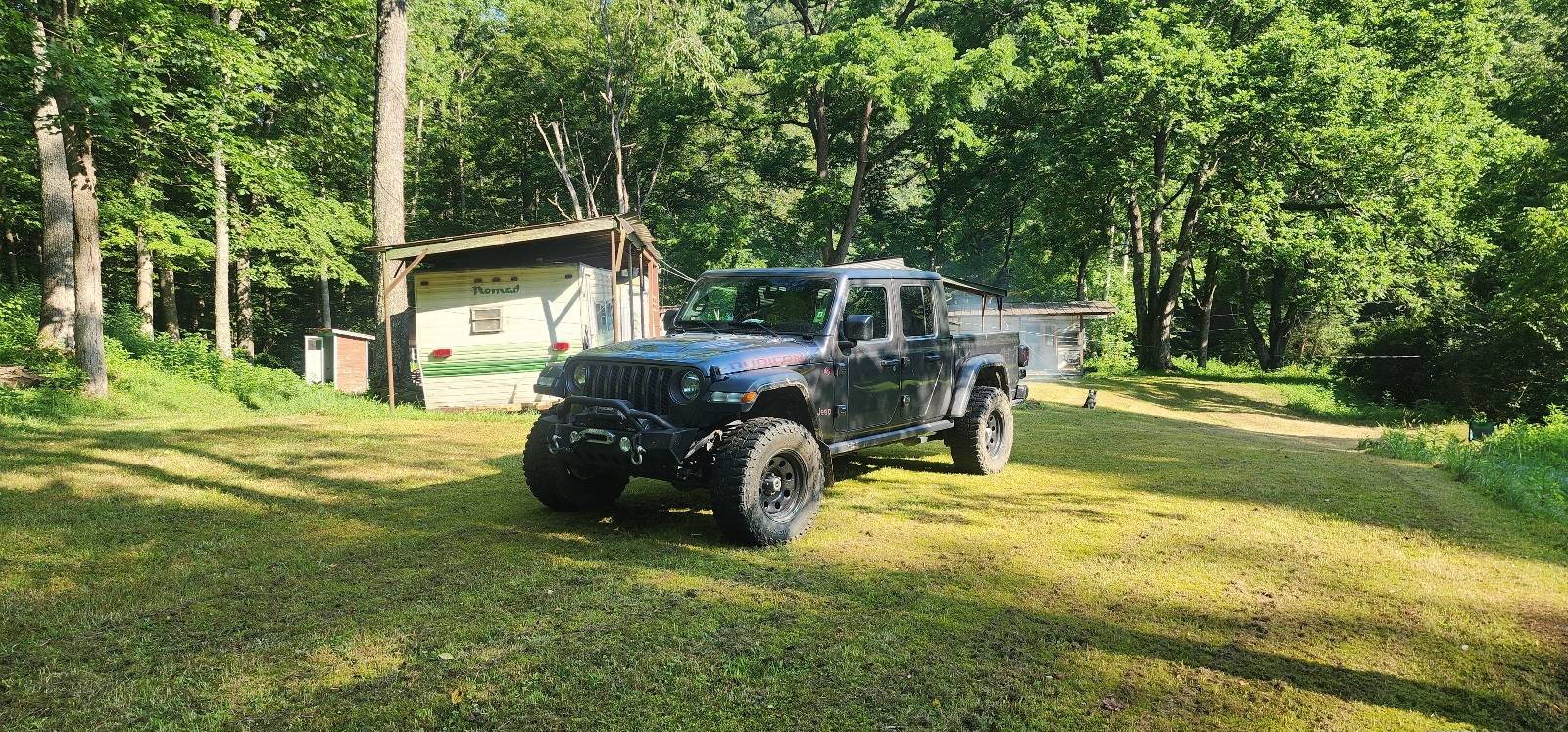 Jeep Gladiator Lets see all those Gladiators with lifts and bigger tires! 20250706_090529