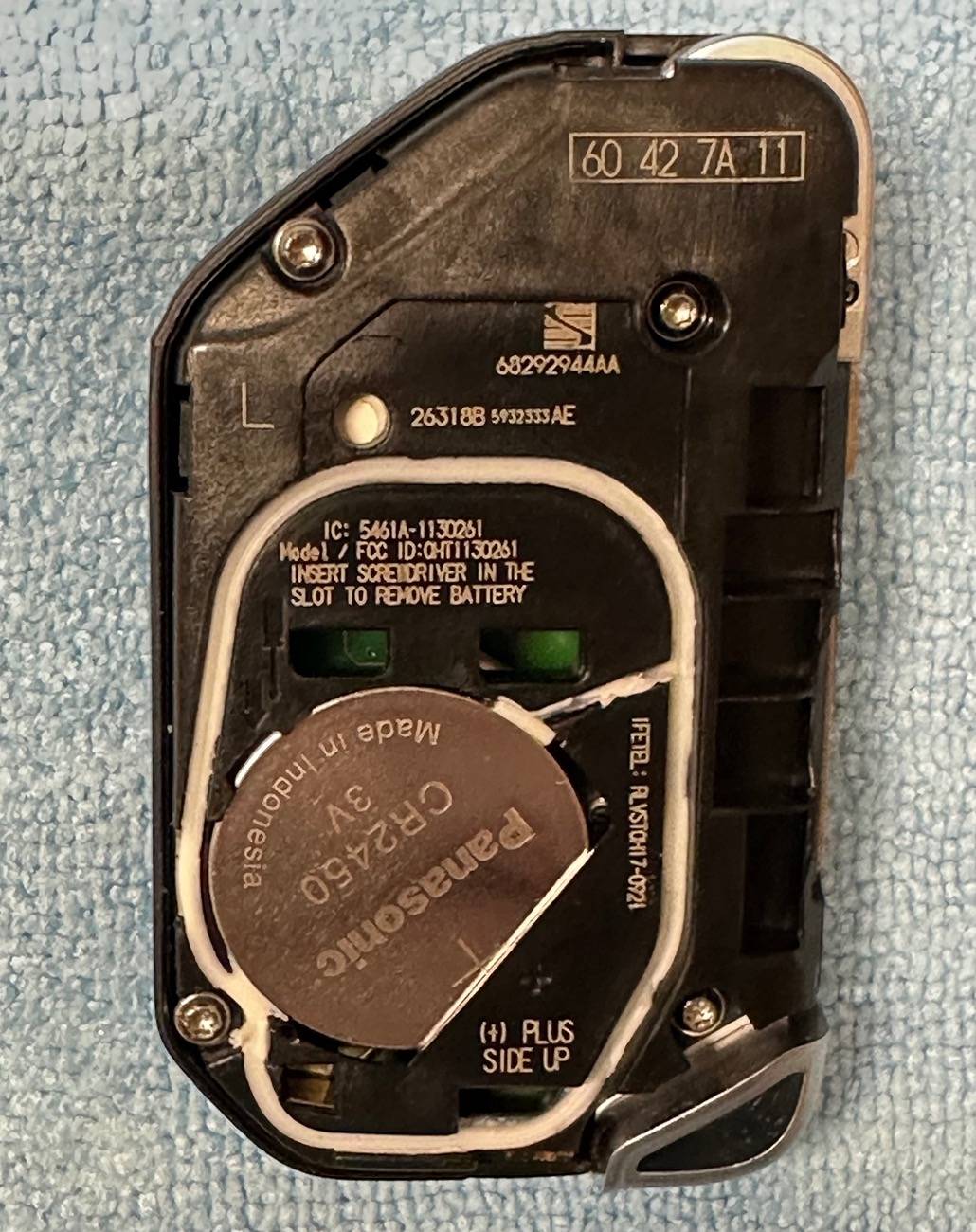Jeep Gladiator OEM 2018 - 2024 JEEP WRANGLER/GLADIATOR SMART KEY REMOTE FLIP FOB 68292944AA IMG_2046