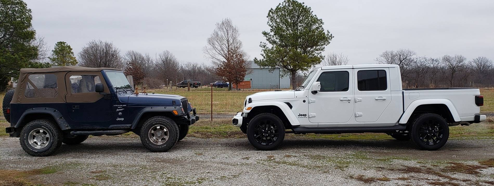 Jeep Gladiator My Two Jeeps. Let's See Yours 20240106_144557