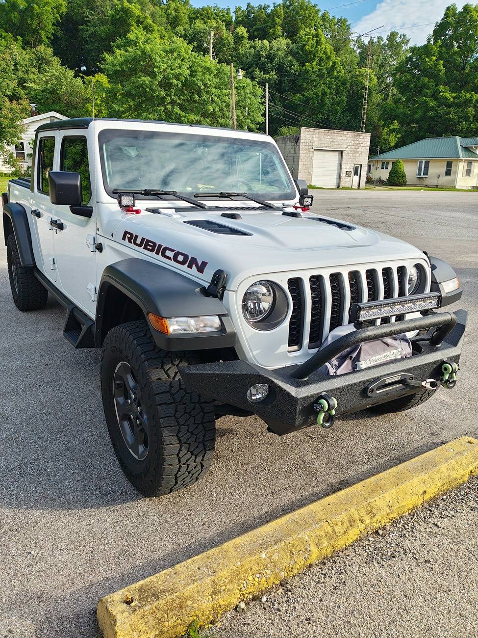 Jeep Gladiator Ever wondered where to mount a lightbar switch when you don't have auxiliary switches under the radio? lights