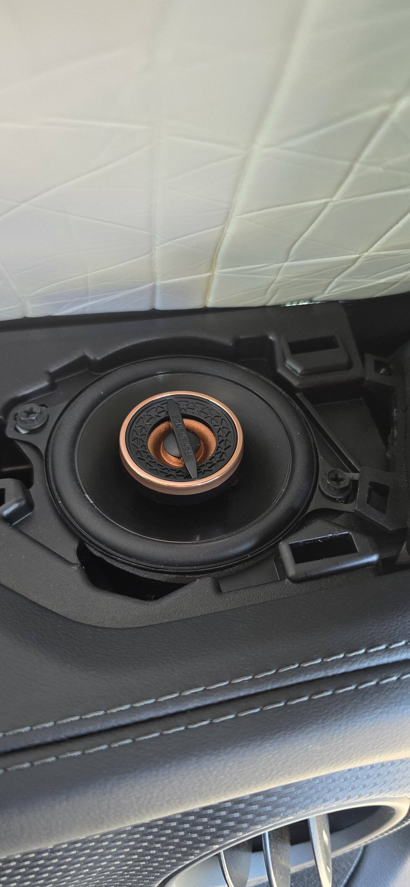Jeep Gladiator Infinity REF307F Front Speaker Swap 20250712_123954