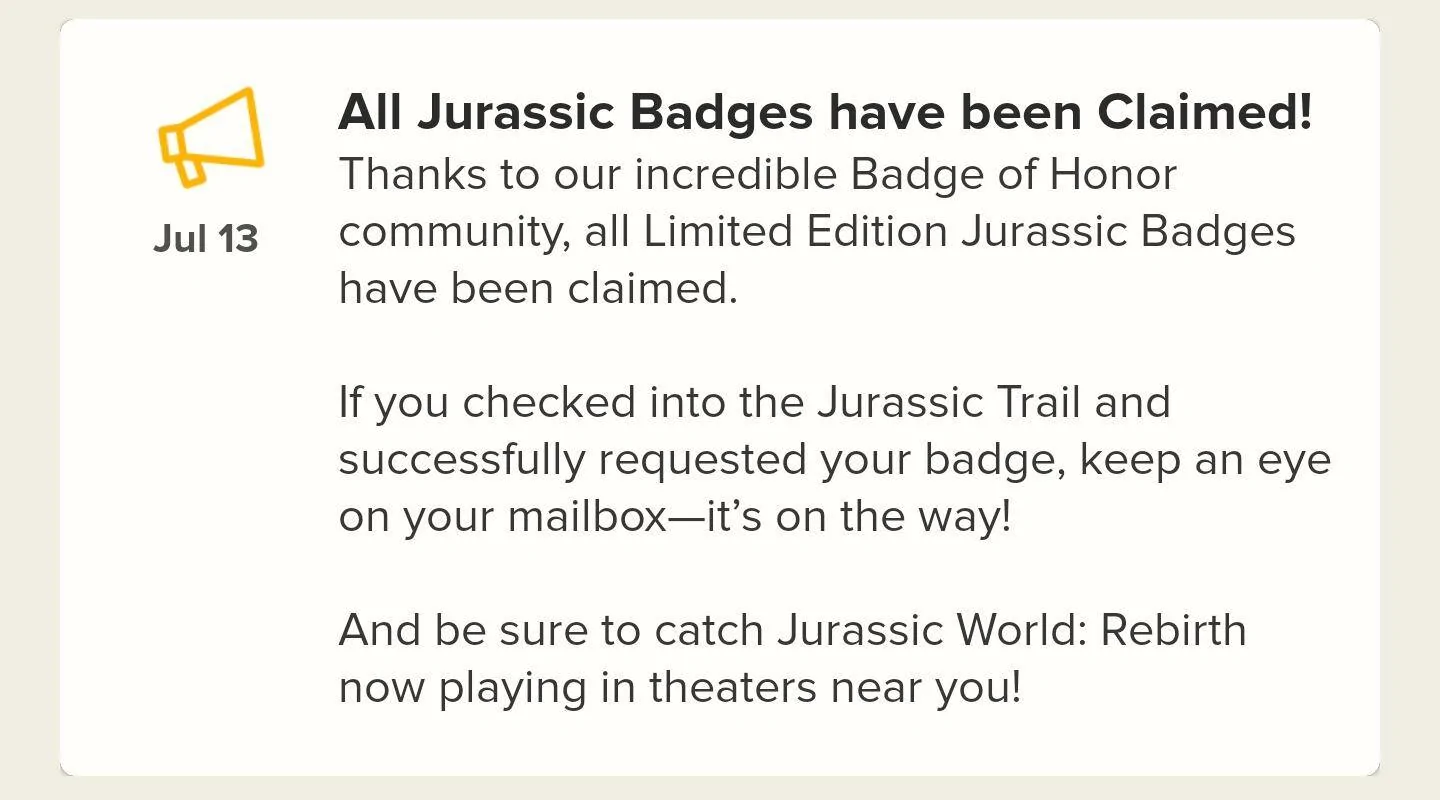 Jeep Gladiator Jurassic World Jeep Badge of Honor Now Available Screenshot_20250713_120744