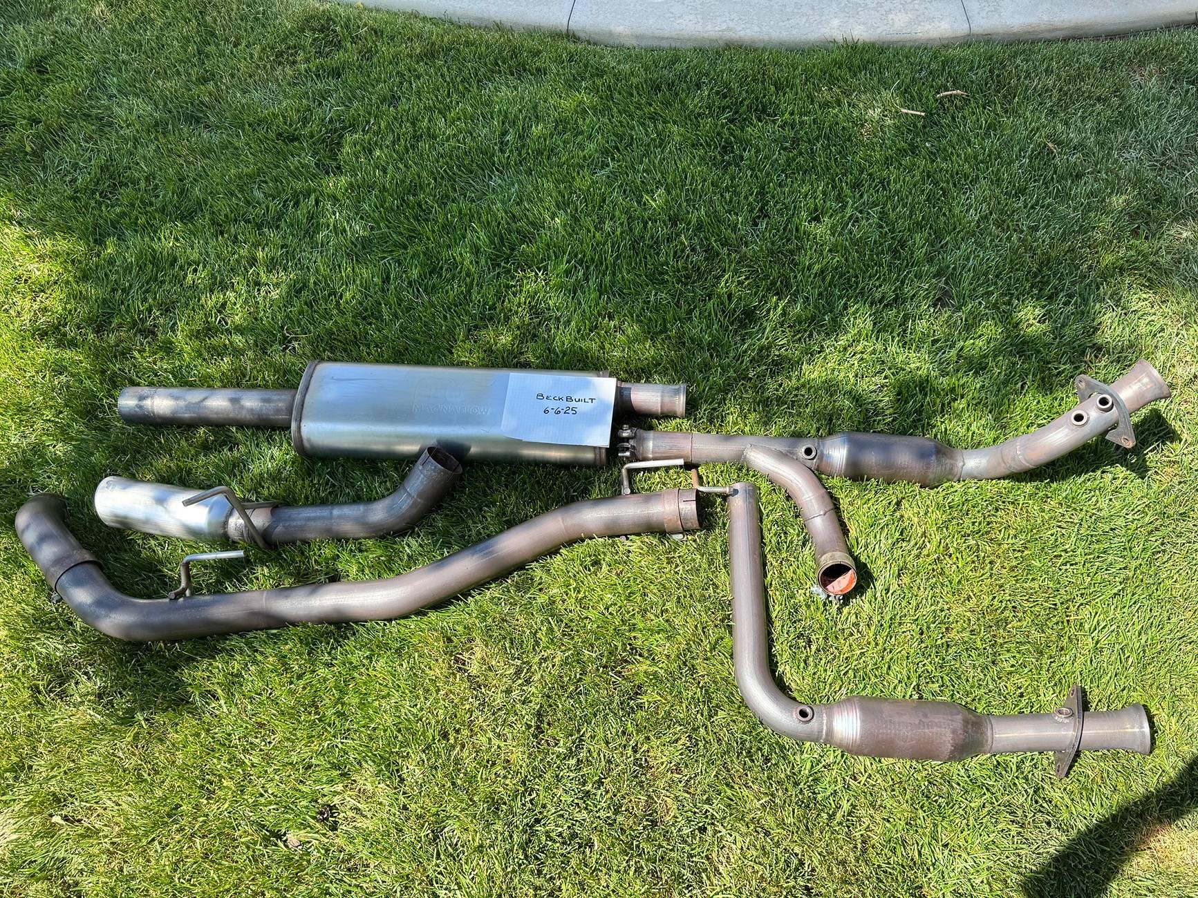 Jeep Gladiator Dakota Customs Full Exhaust kit 392 swap IMG_7116