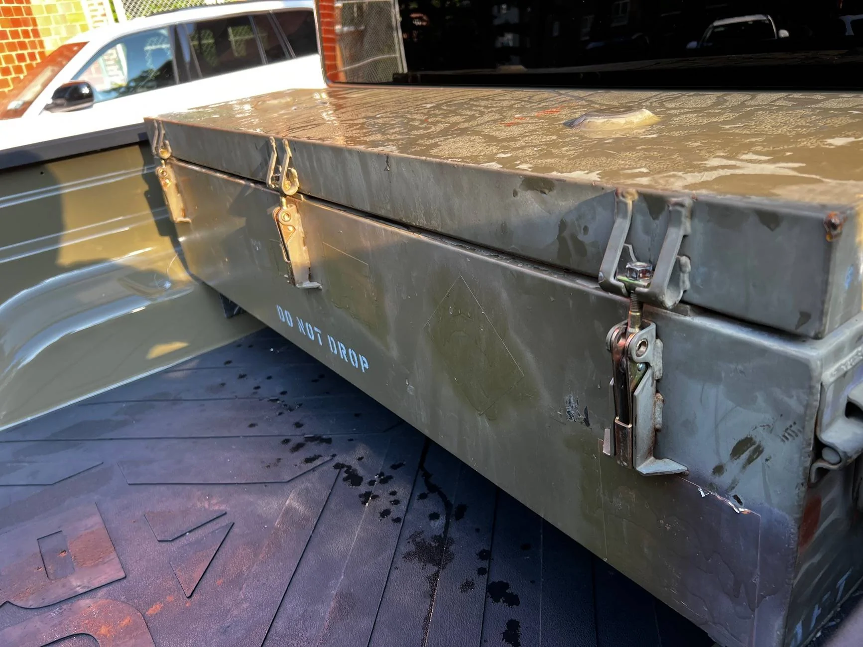 Jeep Gladiator My hillbilly alternative to a Pelican/Cargo box IMG_6768