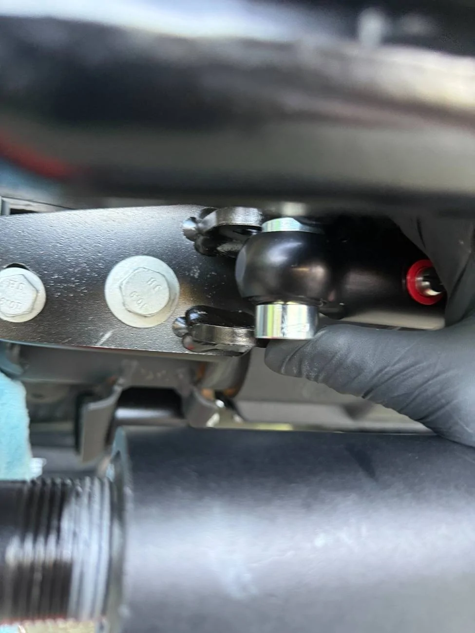 Jeep Gladiator Anyone running the Fox ATS W/ Steermarts Stabilizer Relocation Bracket IMG_6240