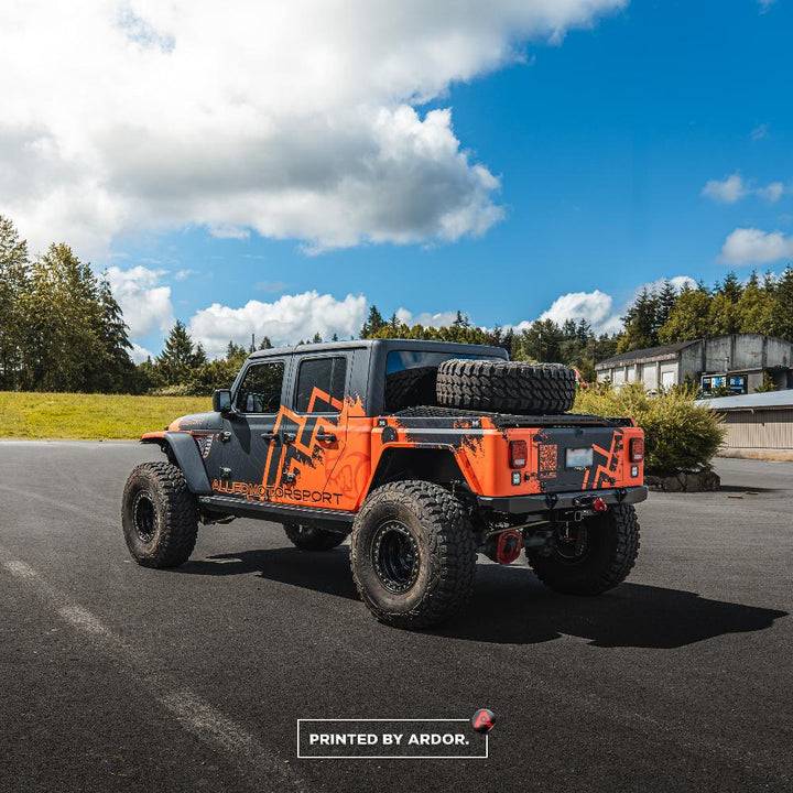 Jeep Gladiator Let's see all those Gladiators with a FULL vinyl wrap! Rear_Side_View_of_Jeep_Gladiator_Car_Wra