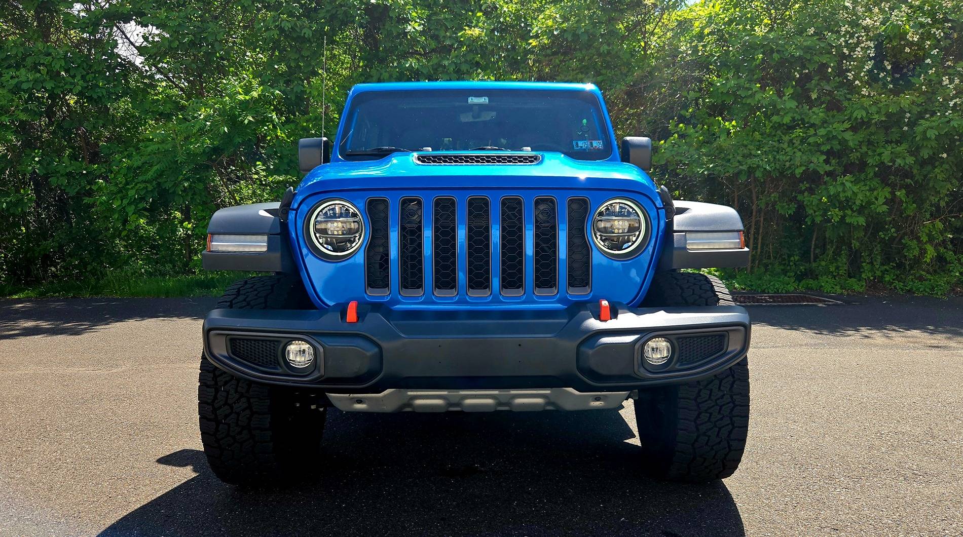 Jeep Gladiator FOR SALE: REDUCED! 2022 Jeep Gladiator Mojave 6 speed manual, Hydra Blue Pearl - stock + extra goodies ($38,999) Newtown, PA 20250517_151231