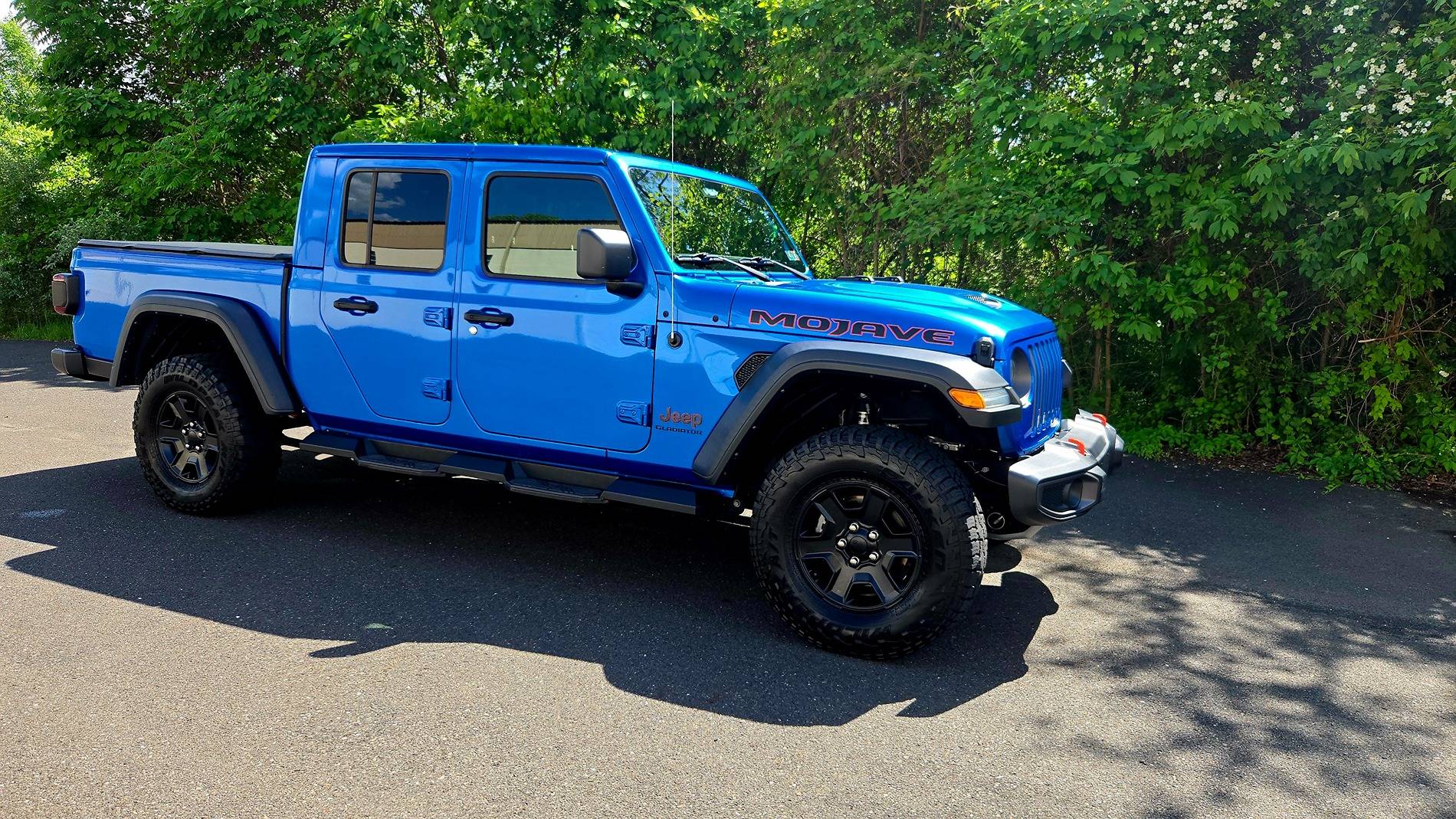 Jeep Gladiator FOR SALE: REDUCED! 2022 Jeep Gladiator Mojave 6 speed manual, Hydra Blue Pearl - stock + extra goodies ($38,999) Newtown, PA 20250517_151400