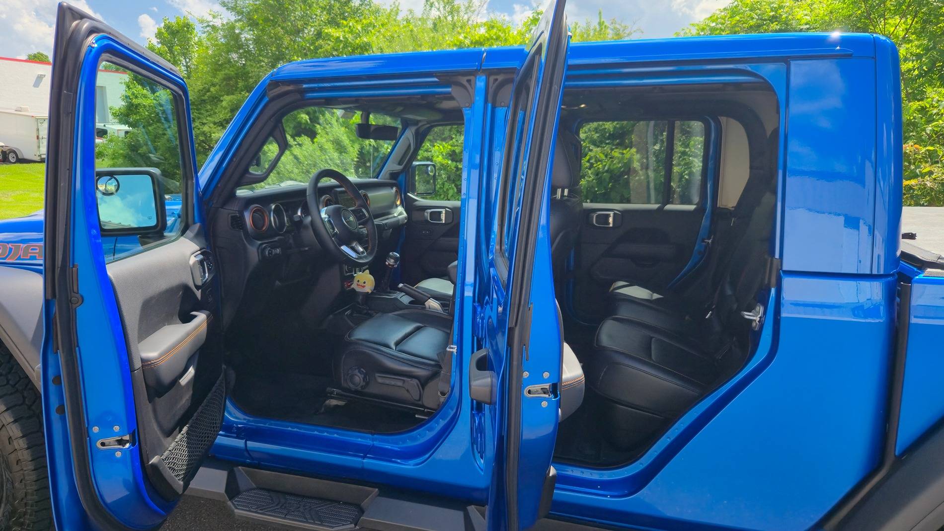 Jeep Gladiator FOR SALE: REDUCED! 2022 Jeep Gladiator Mojave 6 speed manual, Hydra Blue Pearl - stock + extra goodies ($38,999) Newtown, PA 20250517_150251