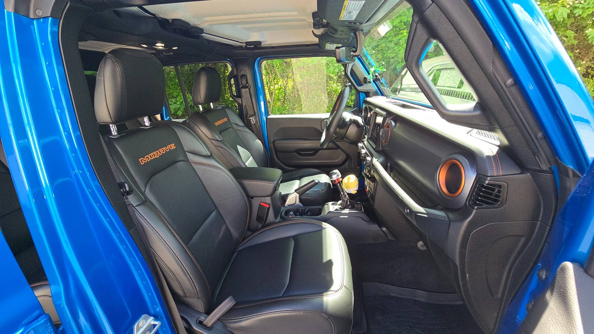 Jeep Gladiator FOR SALE: REDUCED! 2022 Jeep Gladiator Mojave 6 speed manual, Hydra Blue Pearl - stock + extra goodies ($38,999) Newtown, PA 20250517_151721