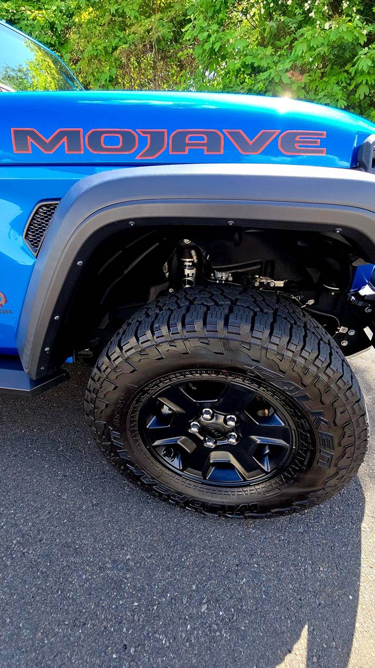 Jeep Gladiator FOR SALE: REDUCED! 2022 Jeep Gladiator Mojave 6 speed manual, Hydra Blue Pearl - stock + extra goodies ($38,999) Newtown, PA 20250517_151810