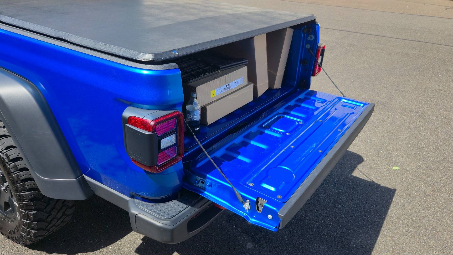 Jeep Gladiator FOR SALE: REDUCED! 2022 Jeep Gladiator Mojave 6 speed manual, Hydra Blue Pearl - stock + extra goodies ($38,999) Newtown, PA 20250517_151615