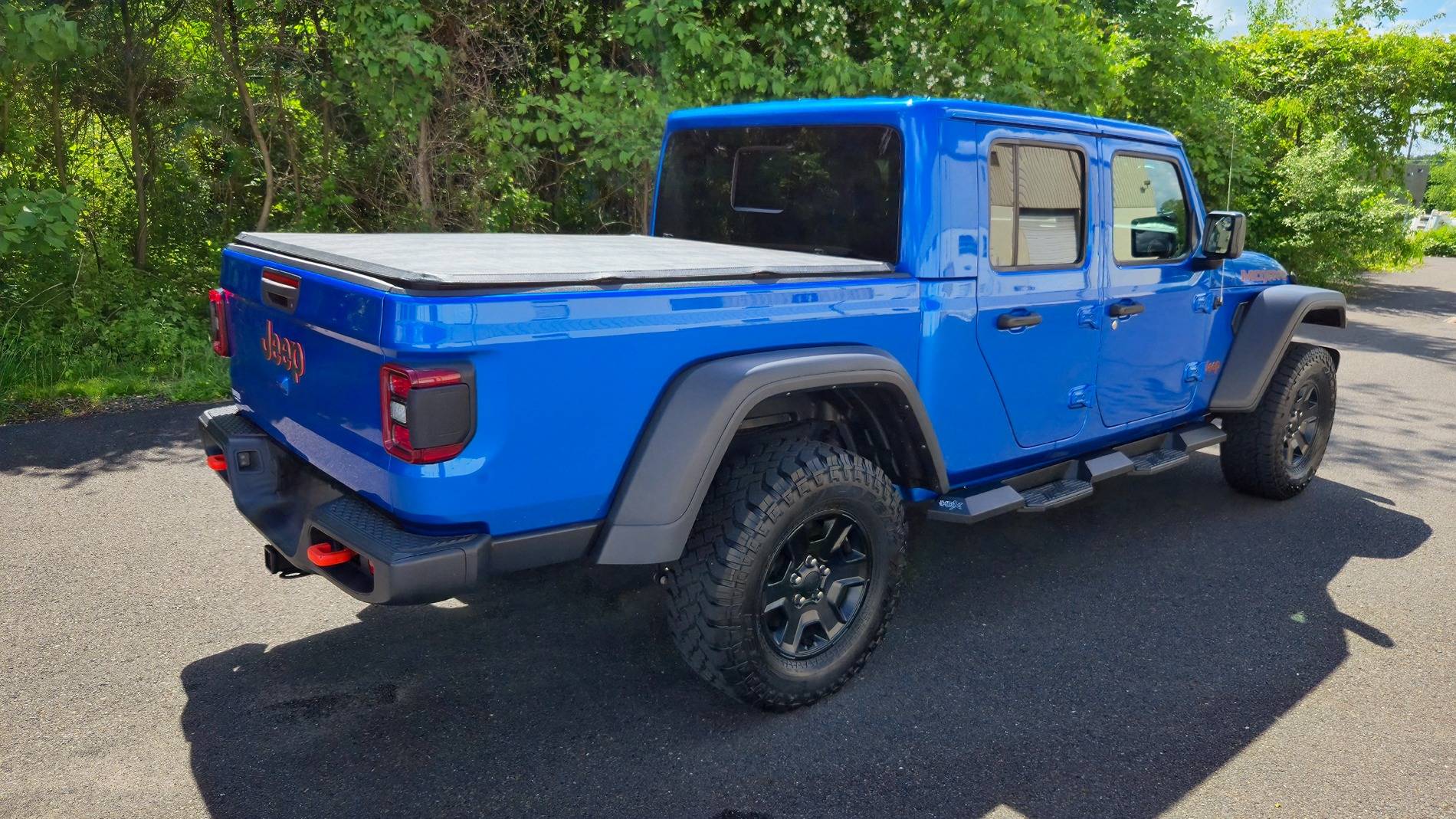 Jeep Gladiator FOR SALE: REDUCED! 2022 Jeep Gladiator Mojave 6 speed manual, Hydra Blue Pearl - stock + extra goodies ($38,999) Newtown, PA 20250517_151501