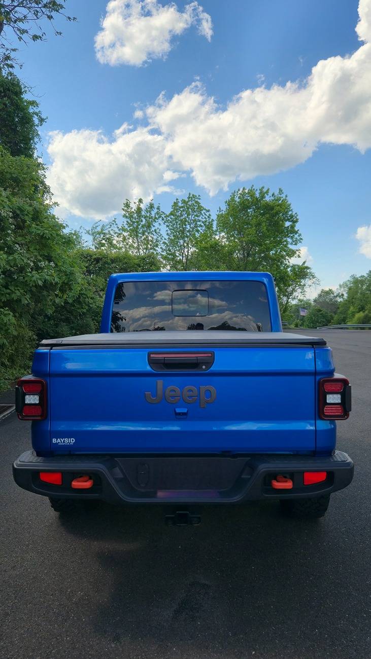 Jeep Gladiator FOR SALE: REDUCED! 2022 Jeep Gladiator Mojave 6 speed manual, Hydra Blue Pearl - stock + extra goodies ($38,999) Newtown, PA 20250517_151546