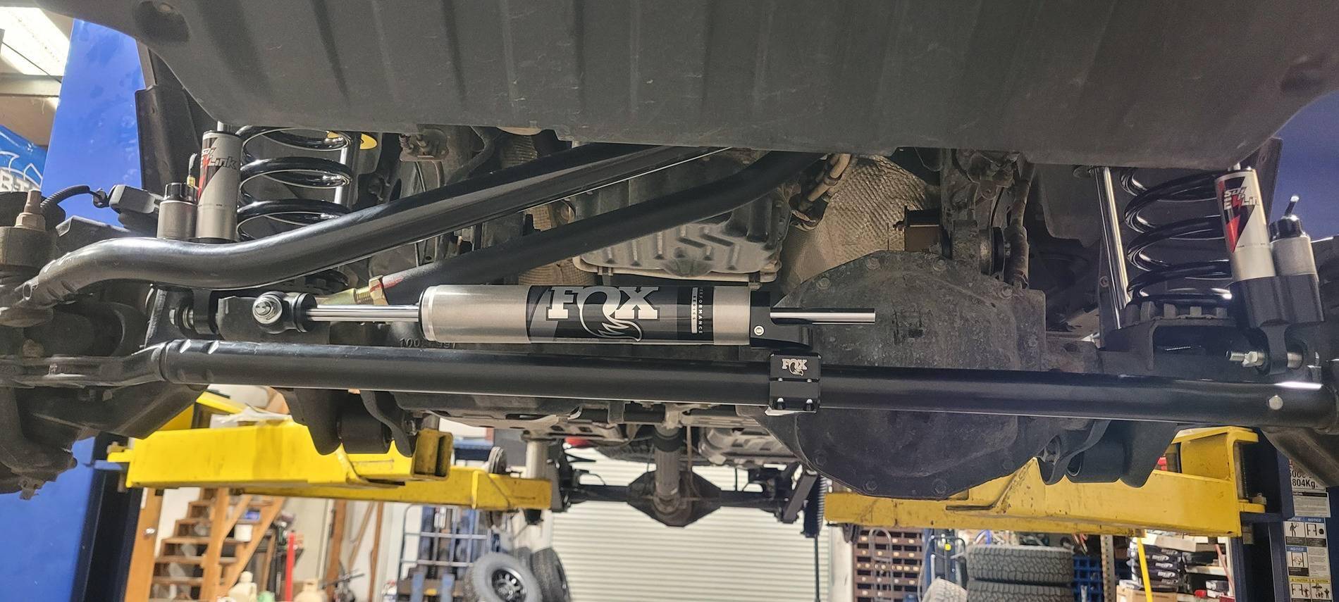 Jeep Gladiator Problem installing Fox TS Steering Stabilizer. Need bracket? 1752836664103-td